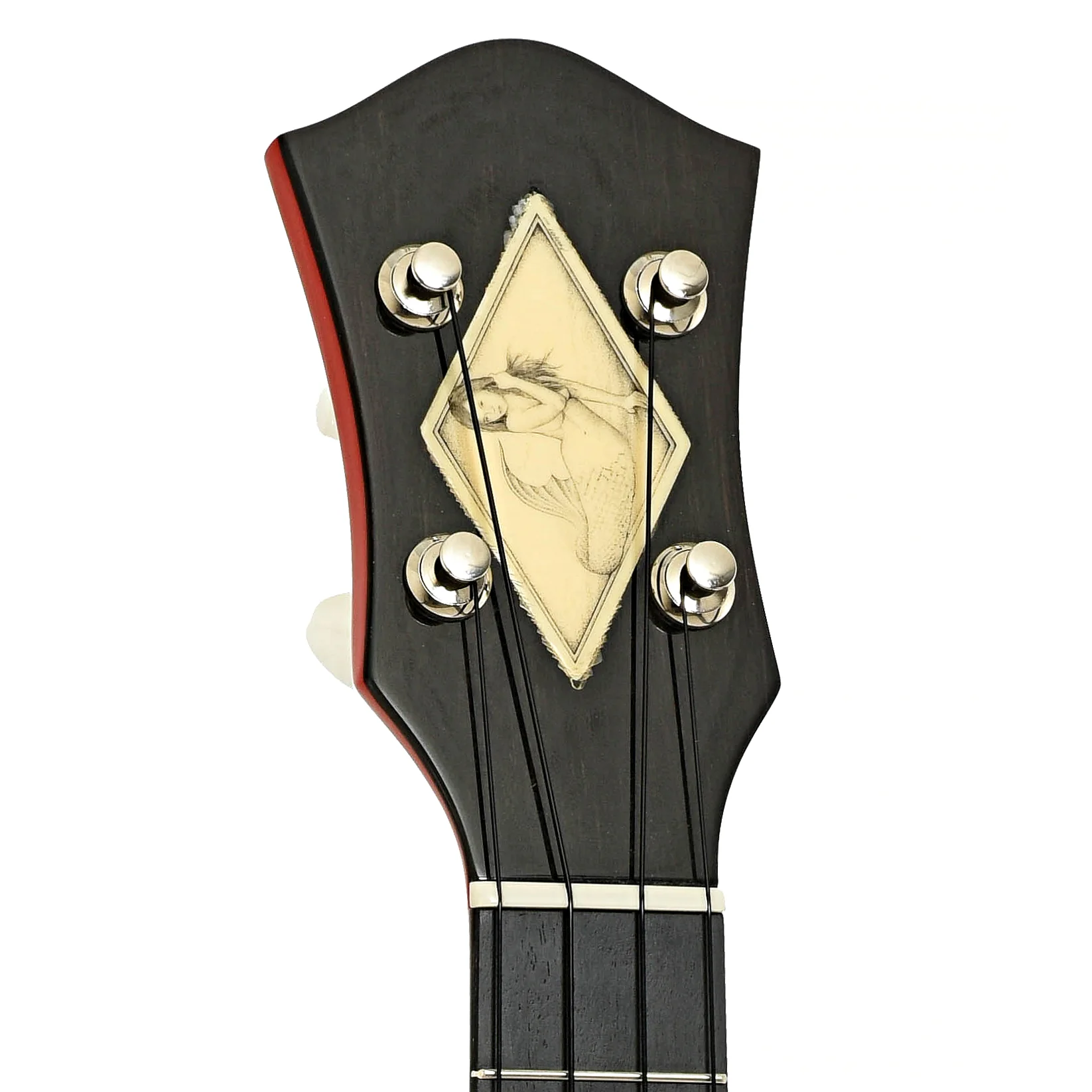Talsma Super Concert Custom Hibiscus Ukulele (2008) - Image 8