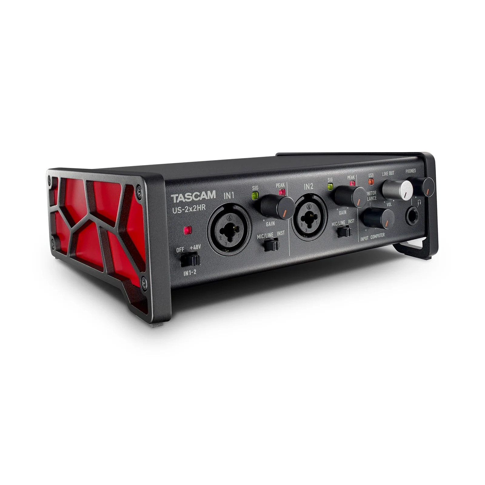 Tascam US-2x2HR USB Audio Interface - Image 2