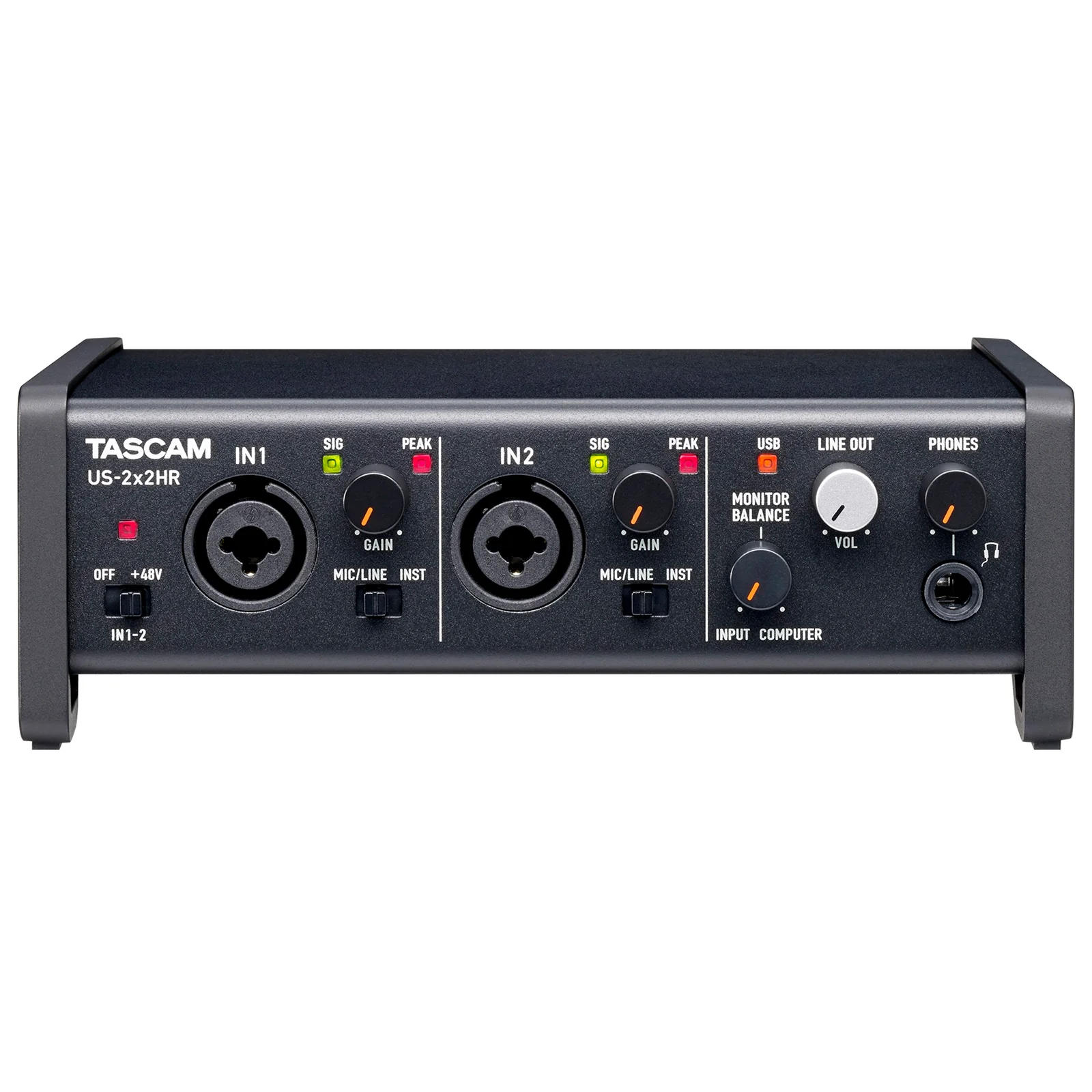 Tascam US-2x2HR USB Audio Interface - Image 3