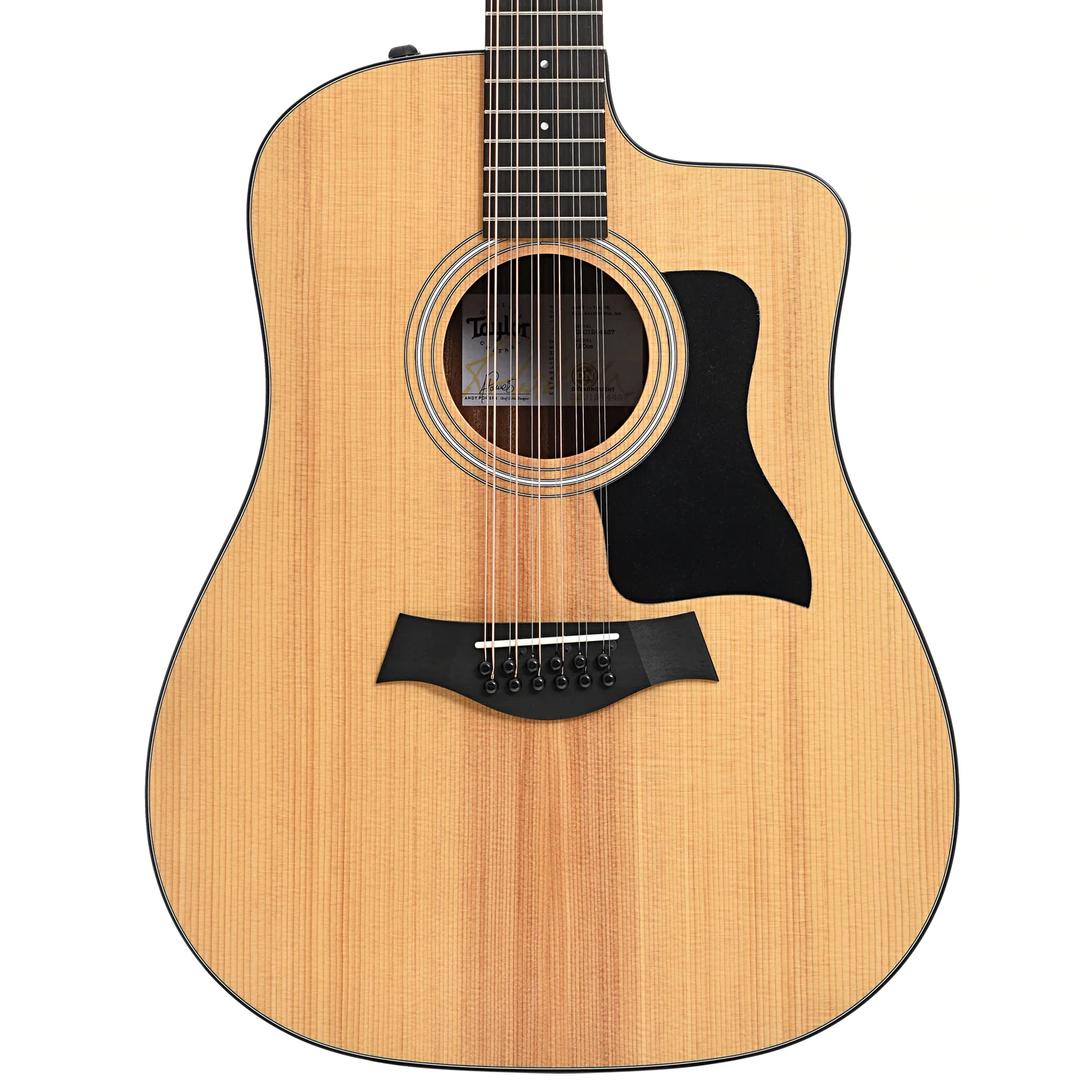 Taylor 150ce 12-String Acoustic-Electric Guitar & Gigbag - Image 2