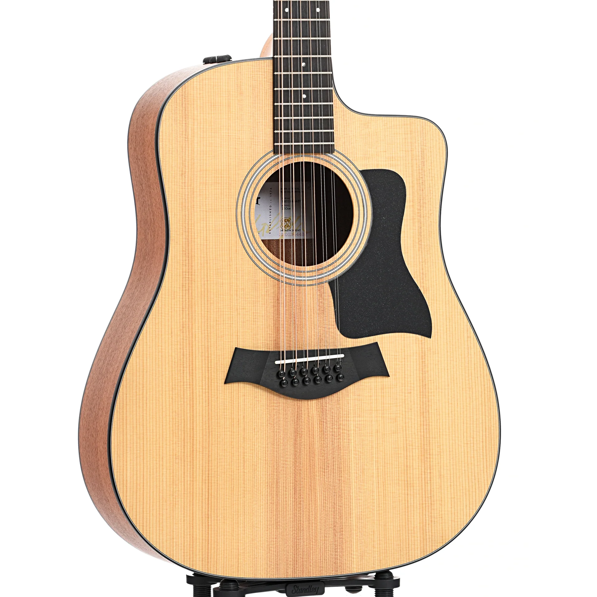 Taylor 150ce 12-String Acoustic-Electric Guitar & Gigbag - Image 4