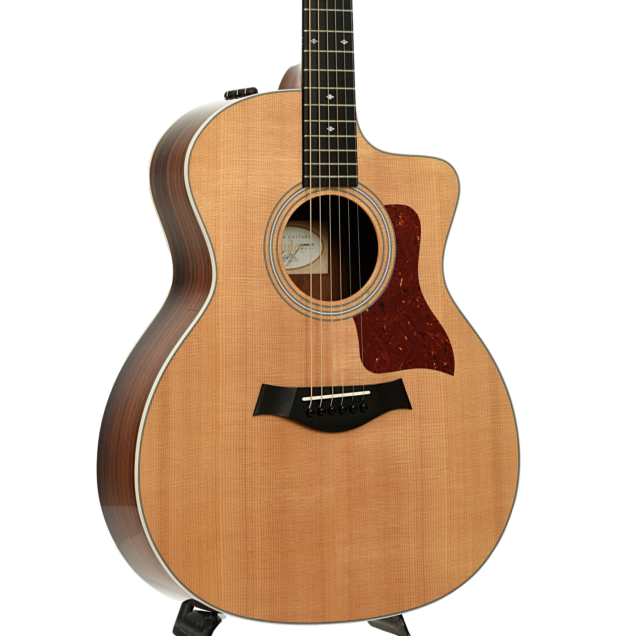 Taylor 214ce Deluxe Acoustic-Electric Guitar (2016) - Image 4