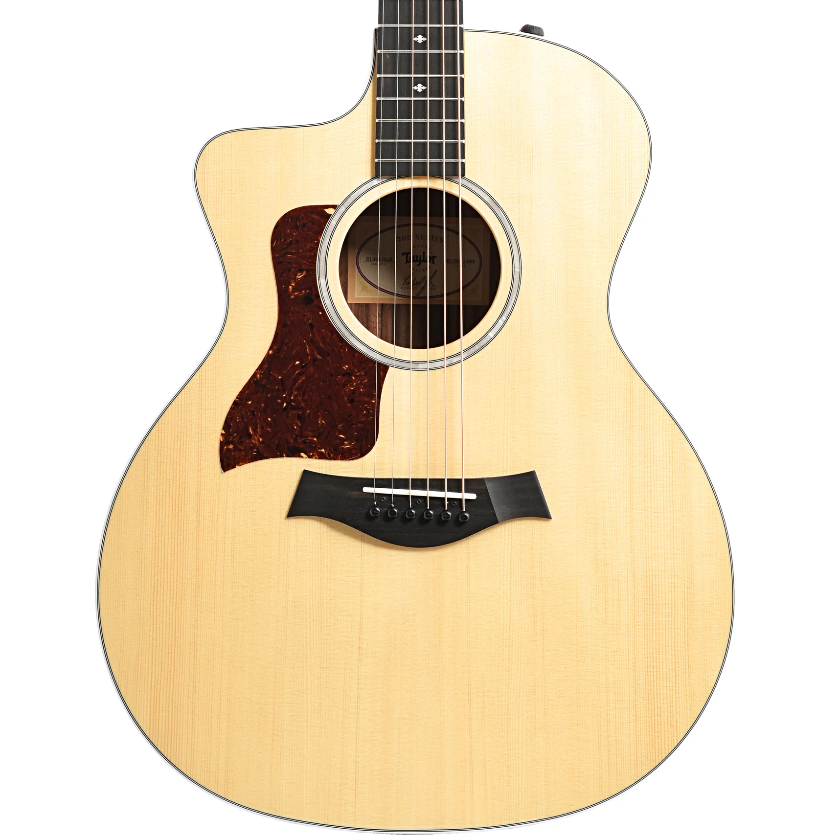 Taylor 214ce Deluxe Left-Handed Acoustic-Electric Guitar & Case - Image 3