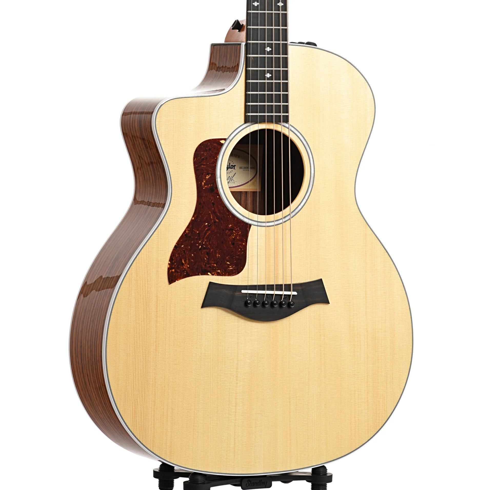 Taylor 214ce Deluxe Left-Handed Acoustic-Electric Guitar & Case - Image 4