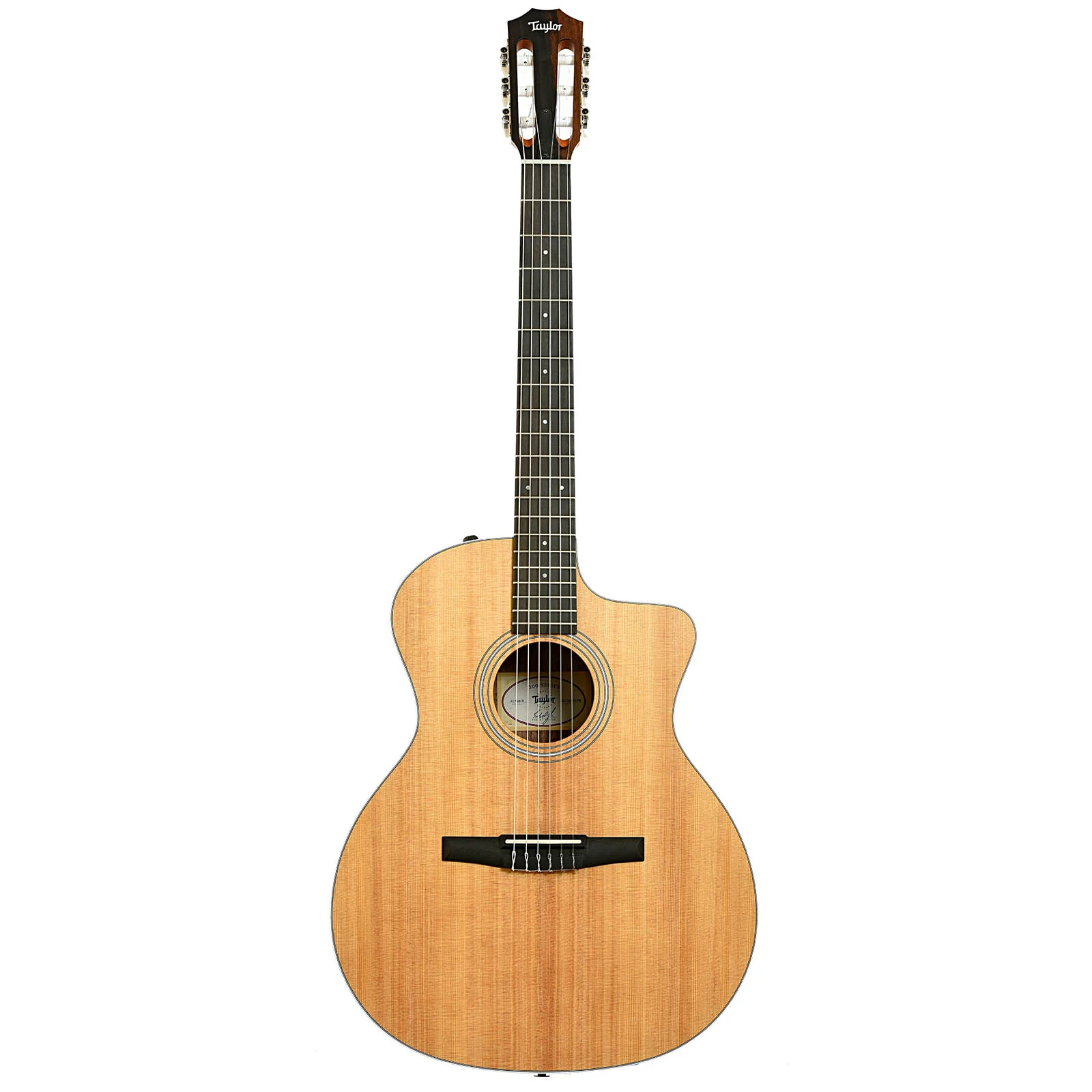 Taylor 214CE-N Nylon String Acoustic-Electric Guitar (2024) - Image 14