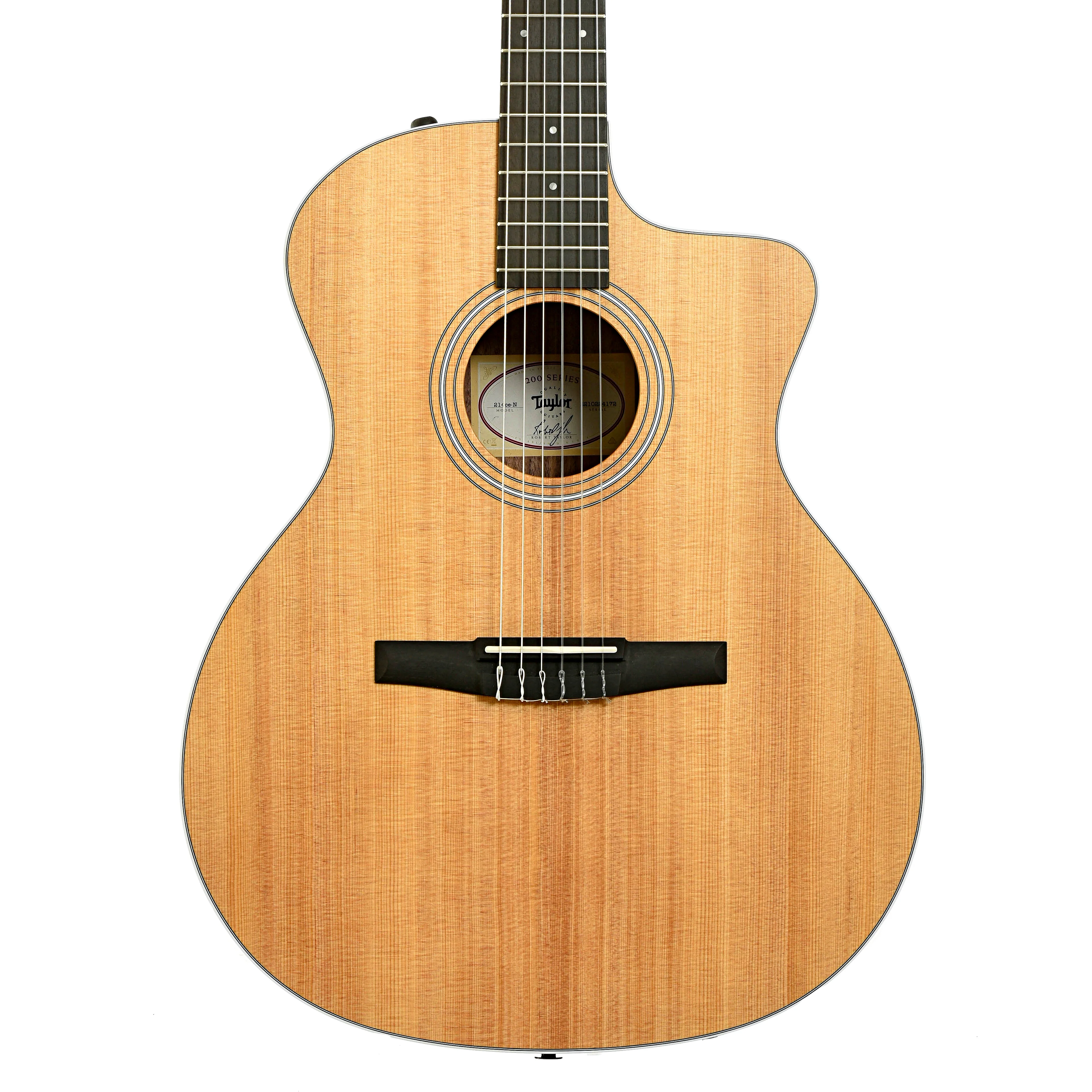 Taylor 214CE-N Nylon String Acoustic-Electric Guitar (2024) - Image 2