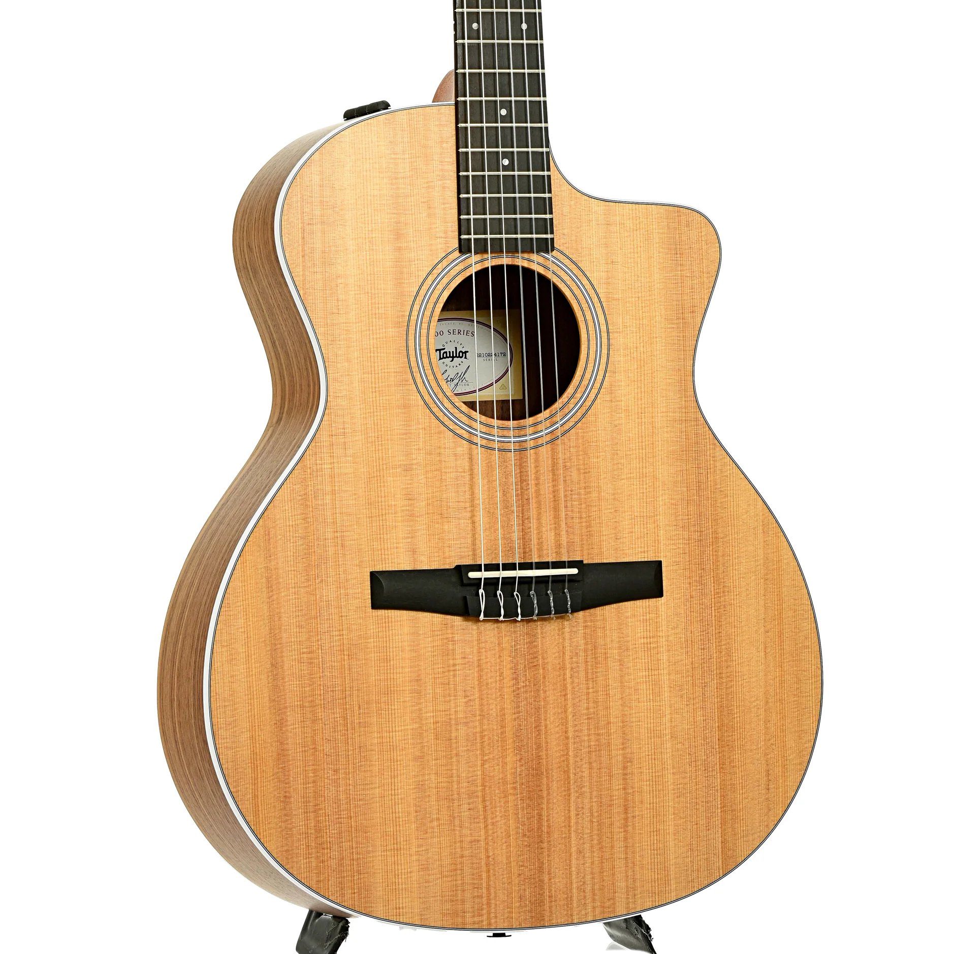 Taylor 214CE-N Nylon String Acoustic-Electric Guitar (2024) - Image 4