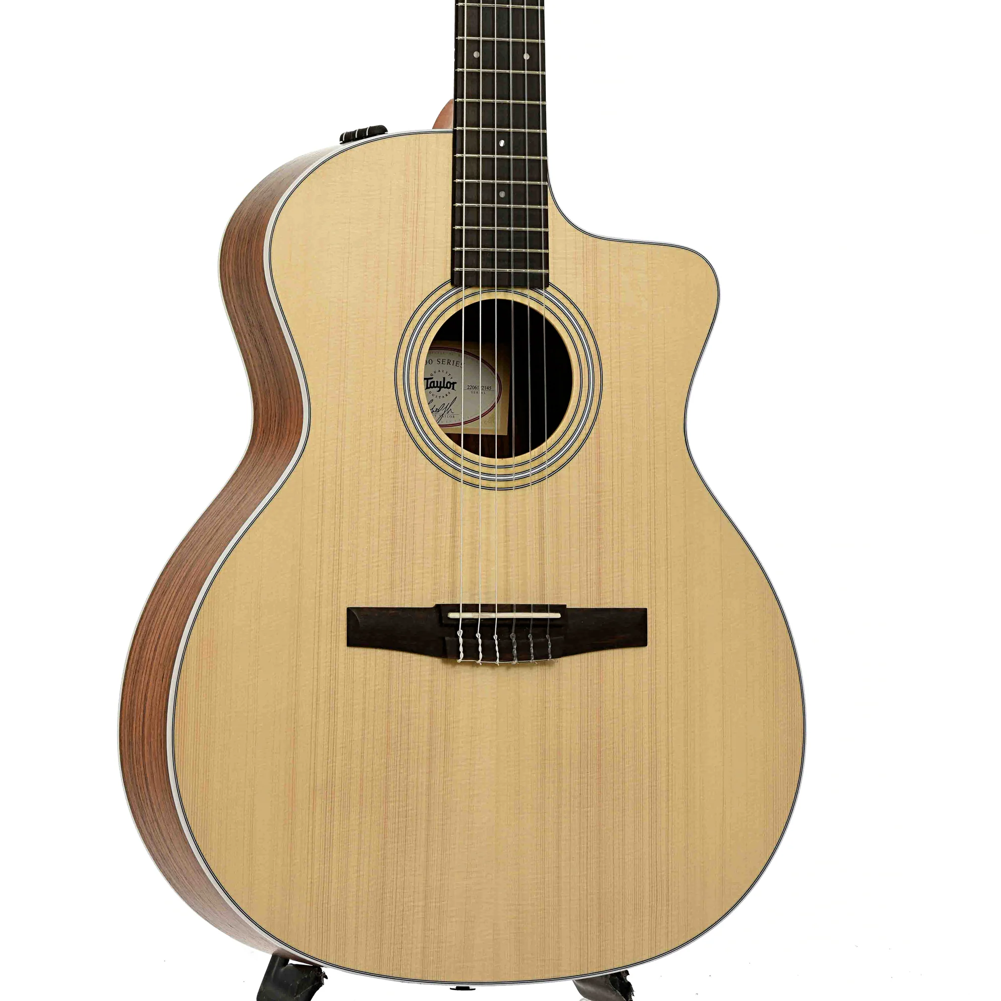 Taylor 214CE-N Nylon String Acoustic Guitar (2022) - Image 4