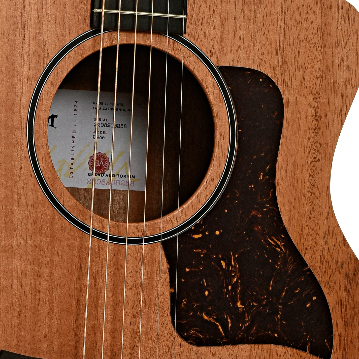 Taylor 24ce Acoustic-Electric Guitar & Gigbag - Image 6