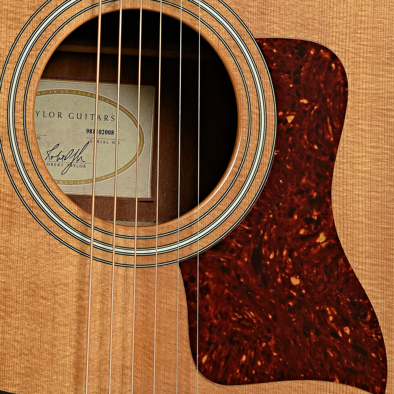 Taylor 310-CE Acoustic-Electric Guitar (1998) - Image 6