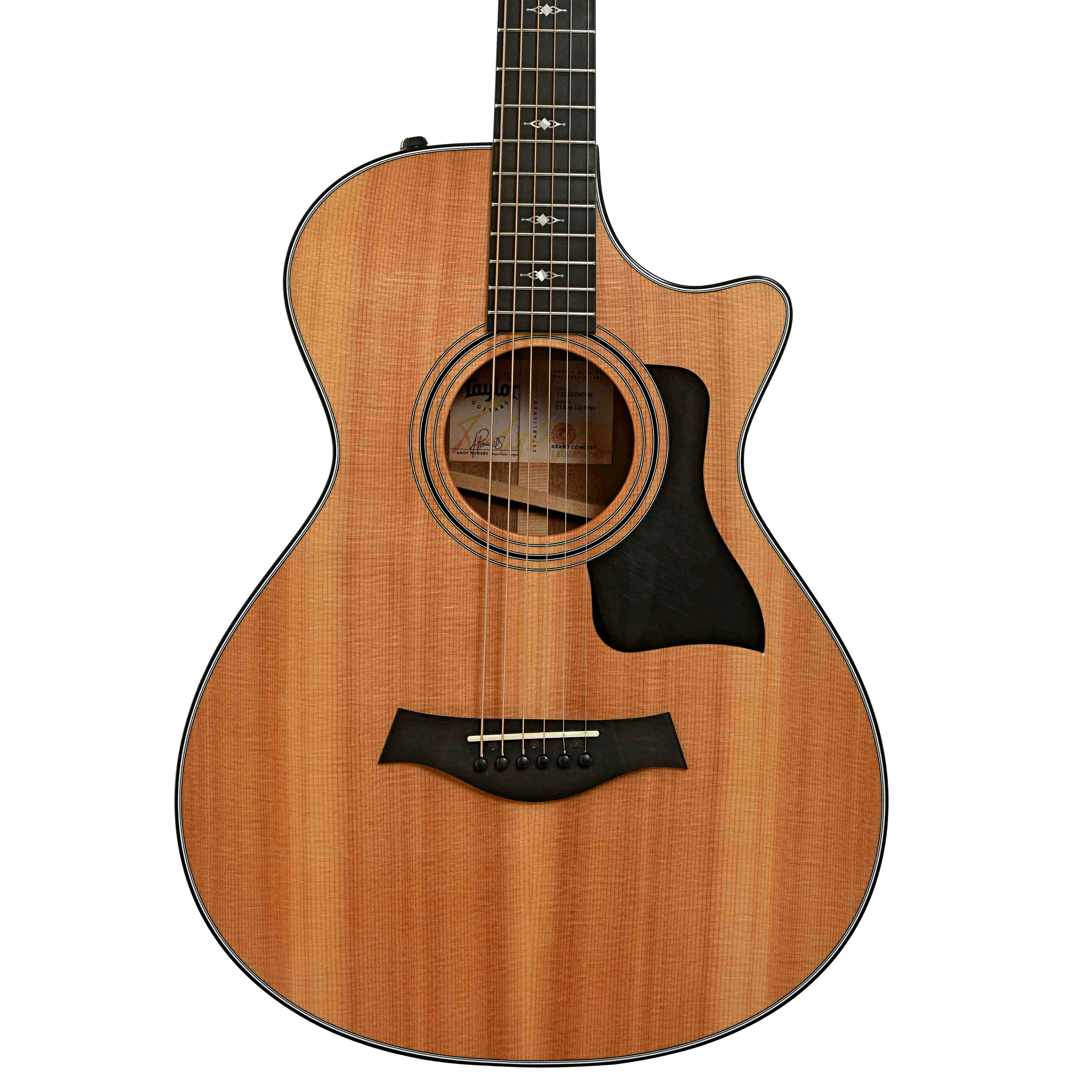 Taylor 312ce 12-fret V-Class Acoustic-Electric Guitar (2019) - Image 2