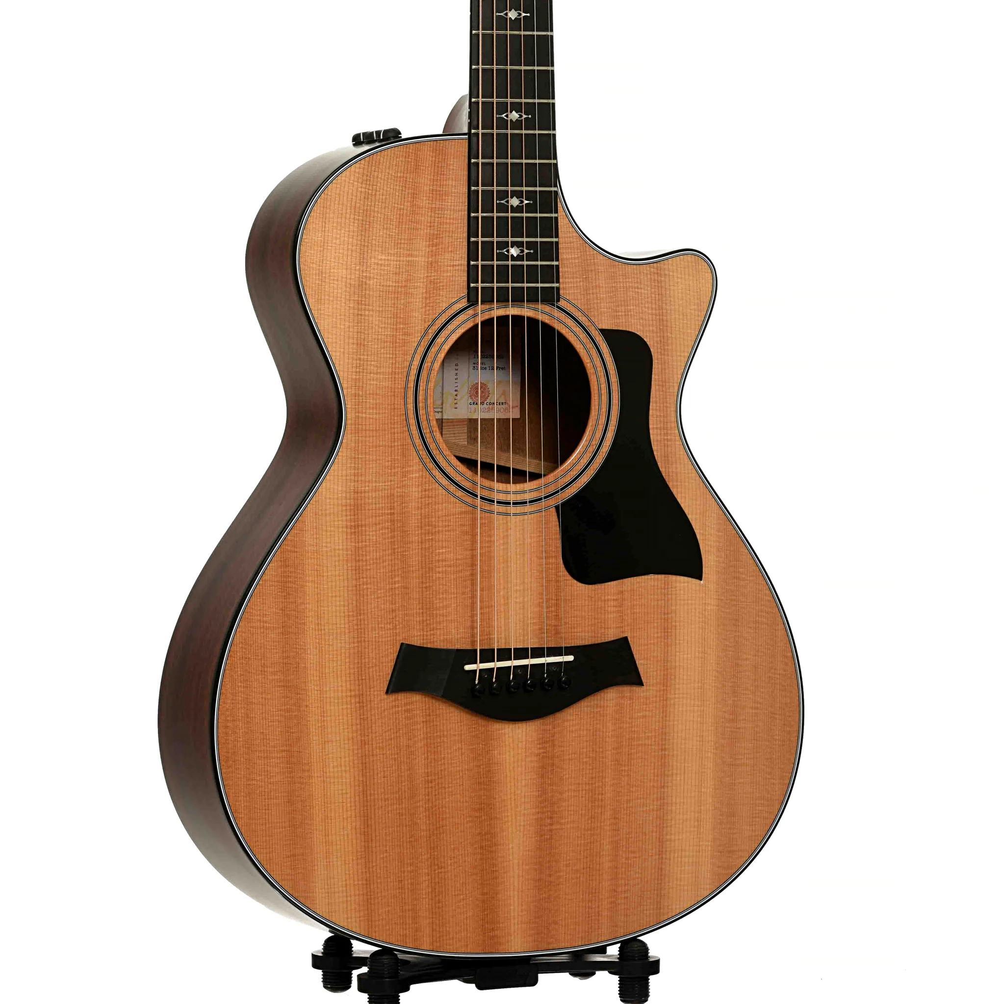 Taylor 312ce 12-fret V-Class Acoustic-Electric Guitar (2019) - Image 4