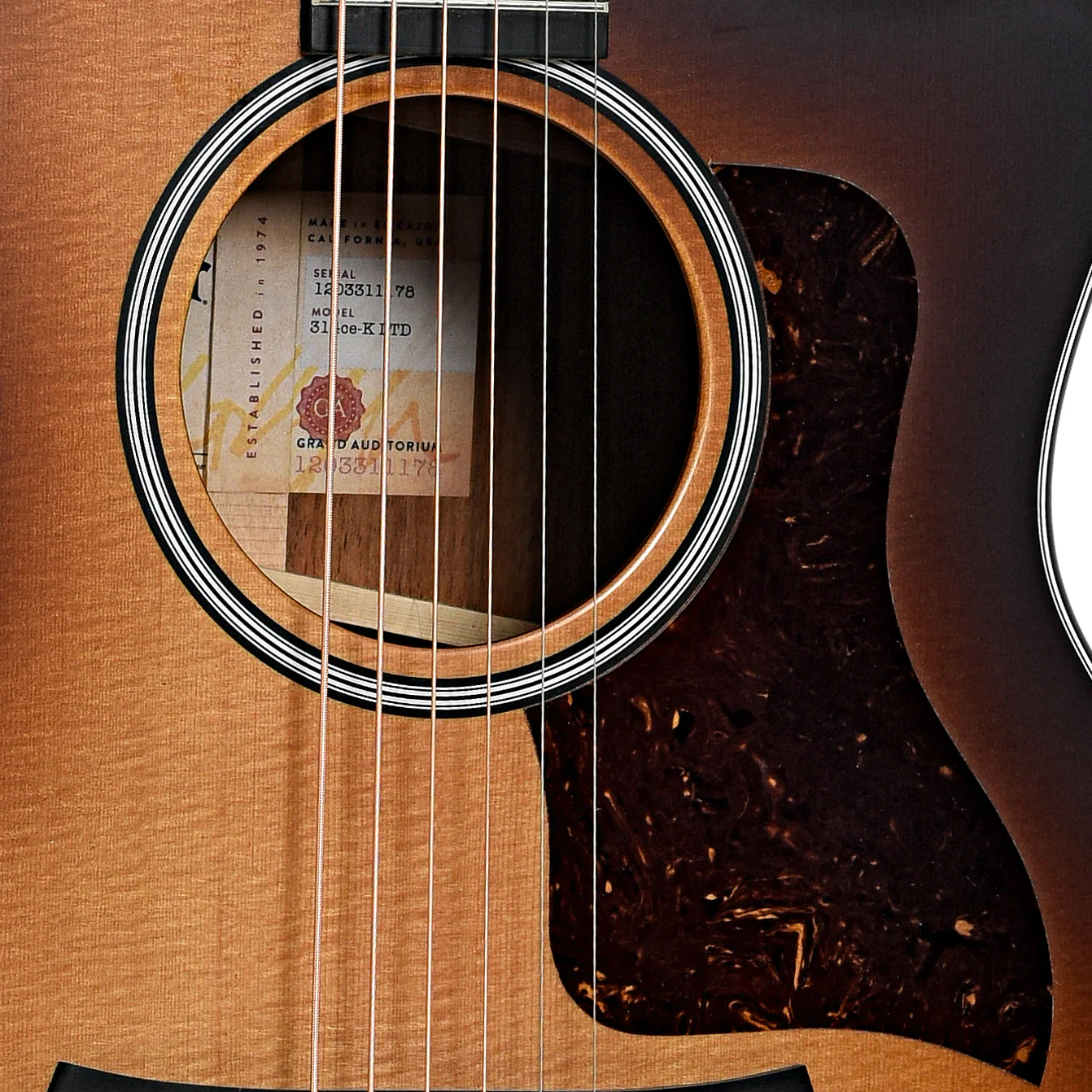 Taylor 314ce Koa LTD Acoustic- Electric Guitar (2021) - Image 6