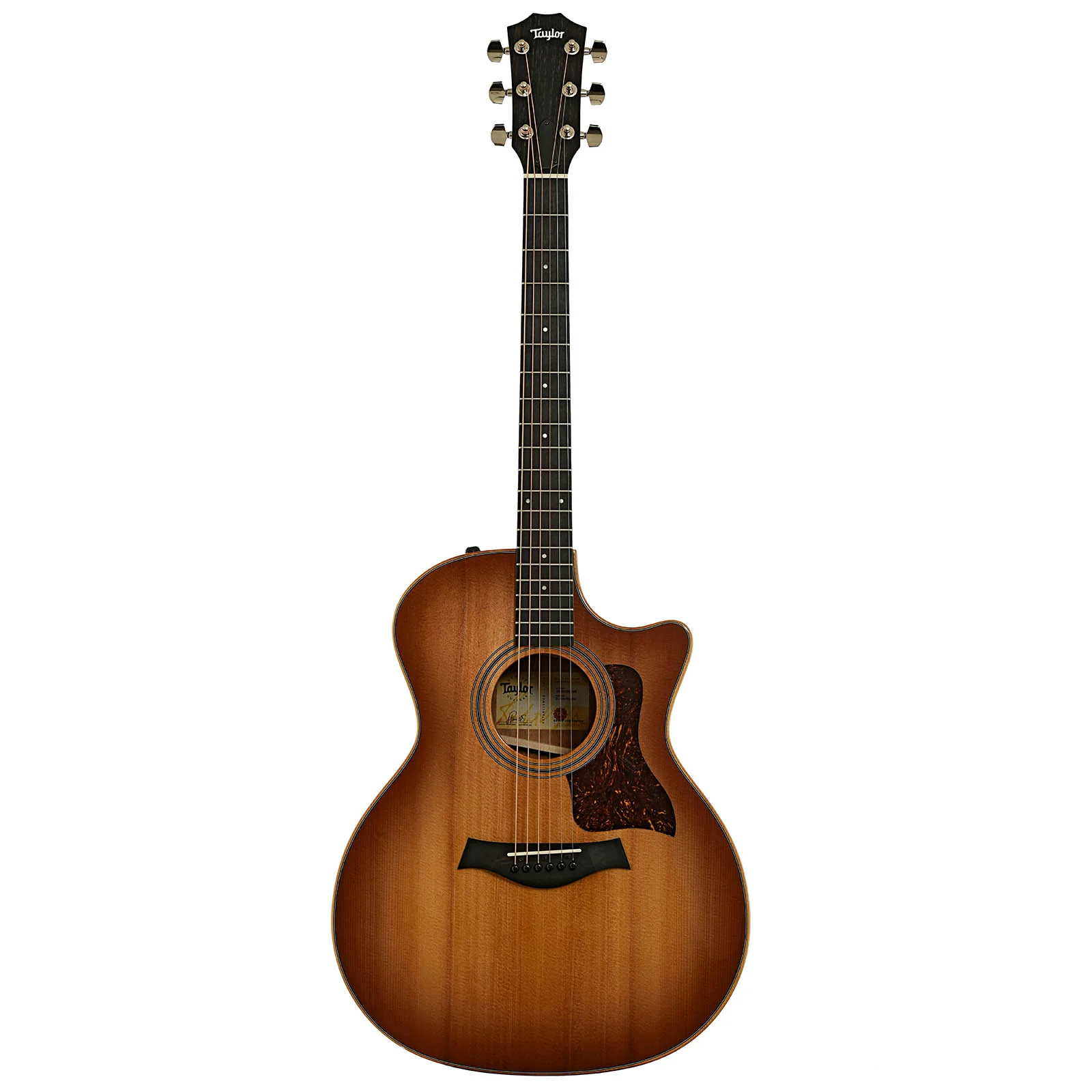 Taylor 314ce Studio Acoustic-Electric Guitar & Gigbag, Shaded Edgeburst - Image 14