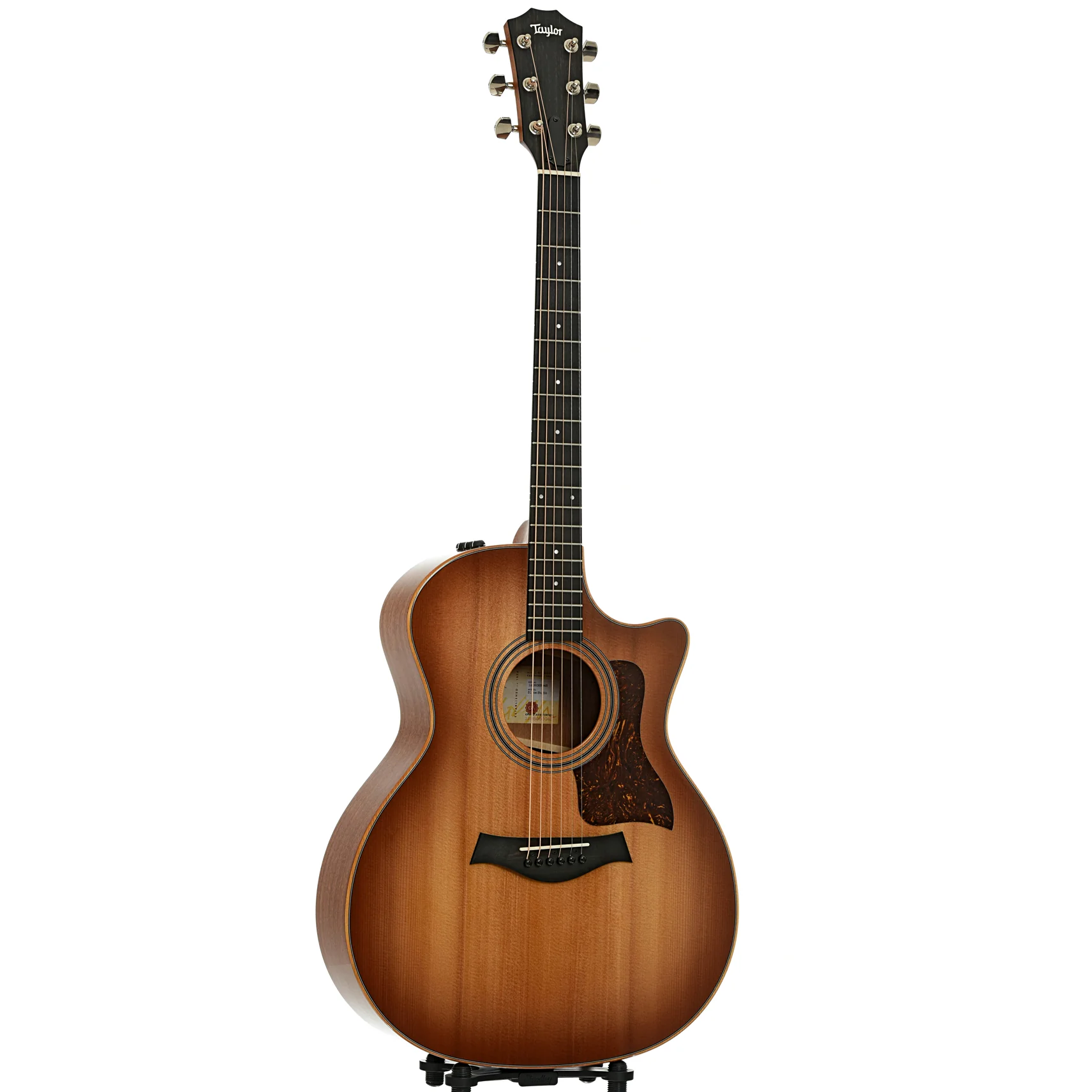Taylor 314ce Studio Acoustic-Electric Guitar & Gigbag, Shaded Edgeburst - Image 3
