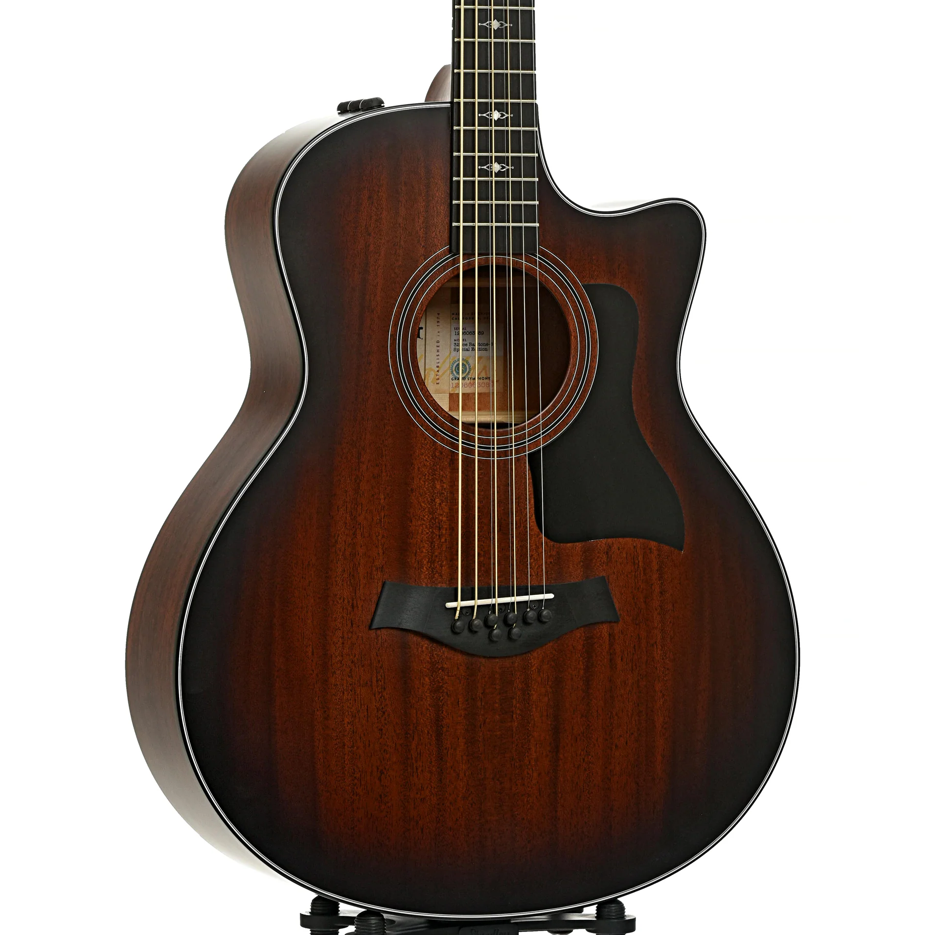 Taylor 326ce Baritone-8 Special Edition Acoustic-Electric Guitar (2023) - Image 4
