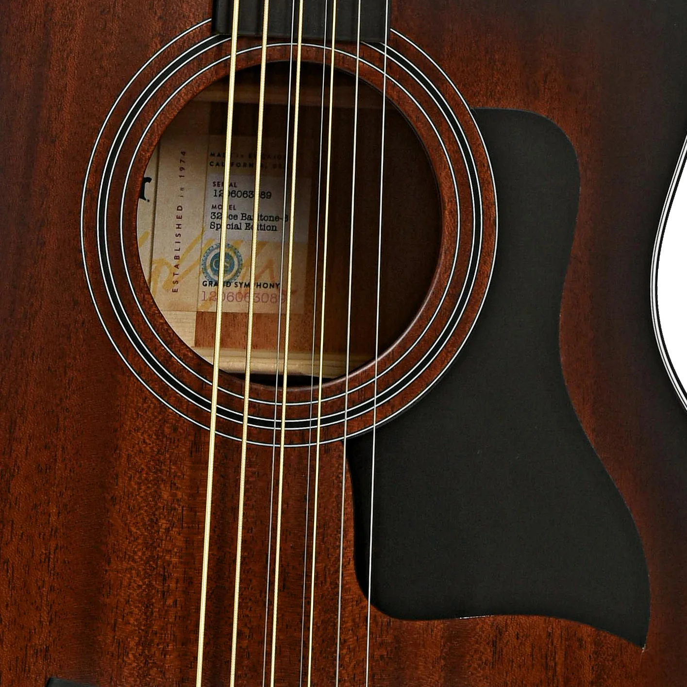 Taylor 326ce Baritone-8 Special Edition Acoustic-Electric Guitar (2023) - Image 6
