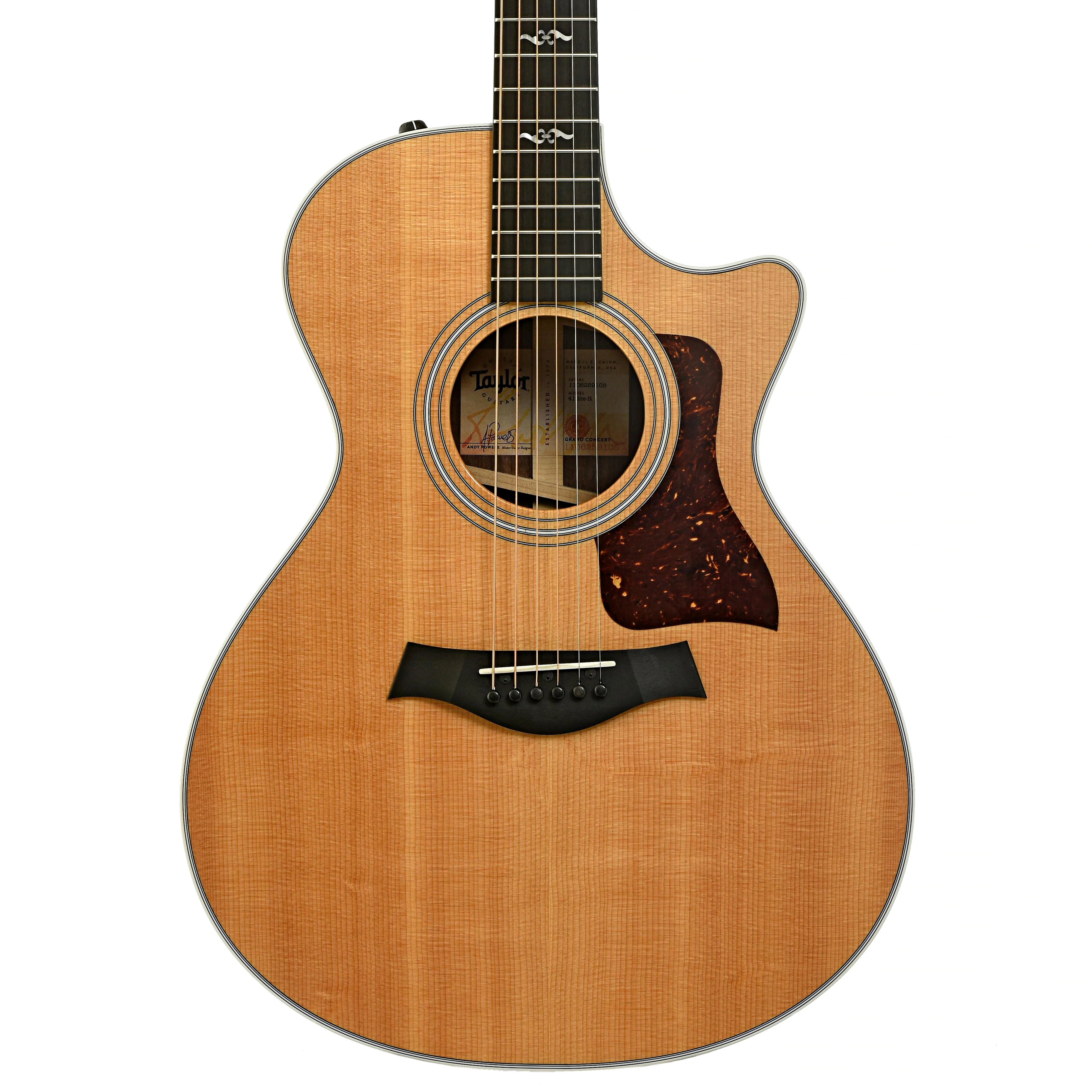 Taylor 412ceR Acoustic-Electric Guitar (2019) - Image 2