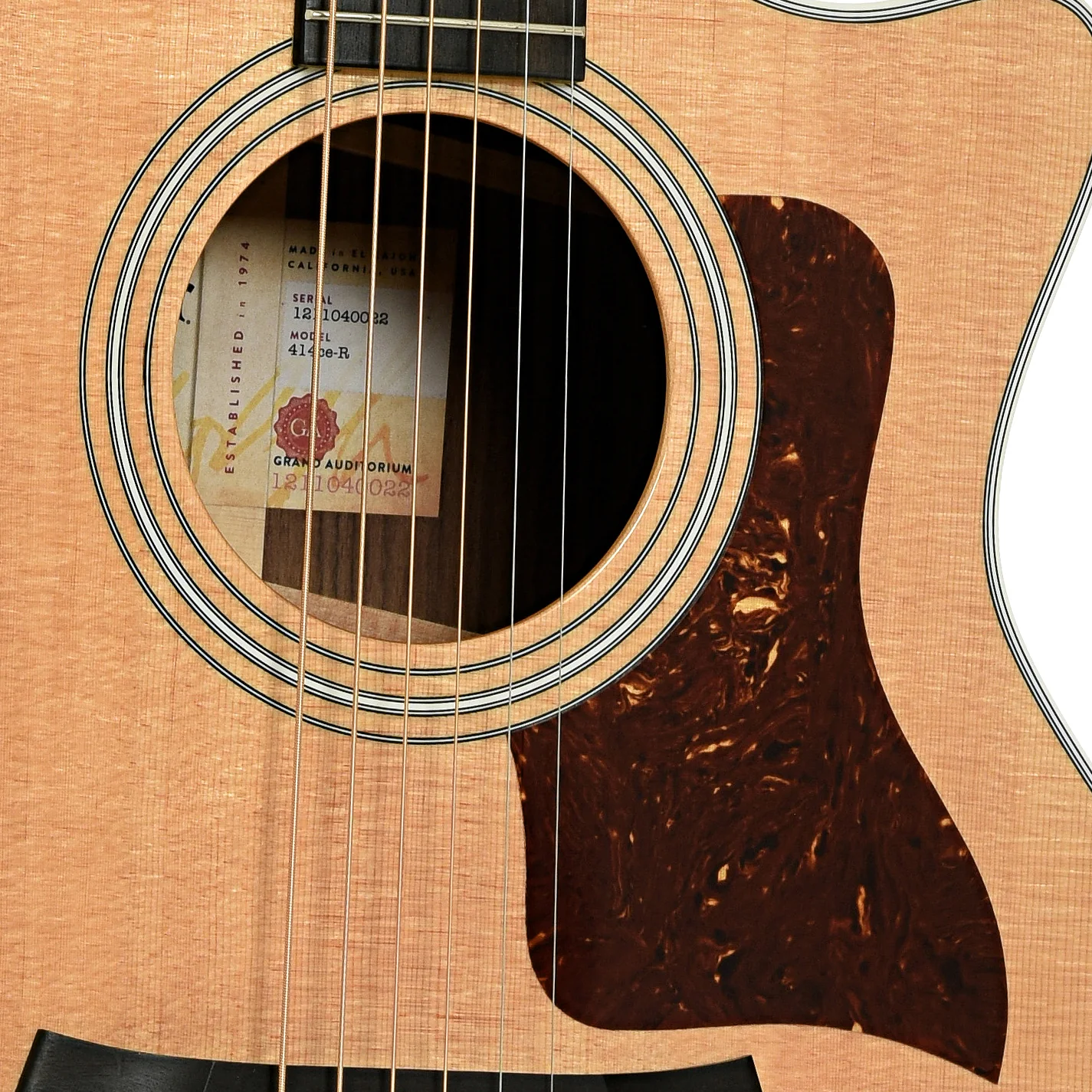 Taylor 414-ceR V-Class Acoustic Electric Guitar (2020) - Image 6