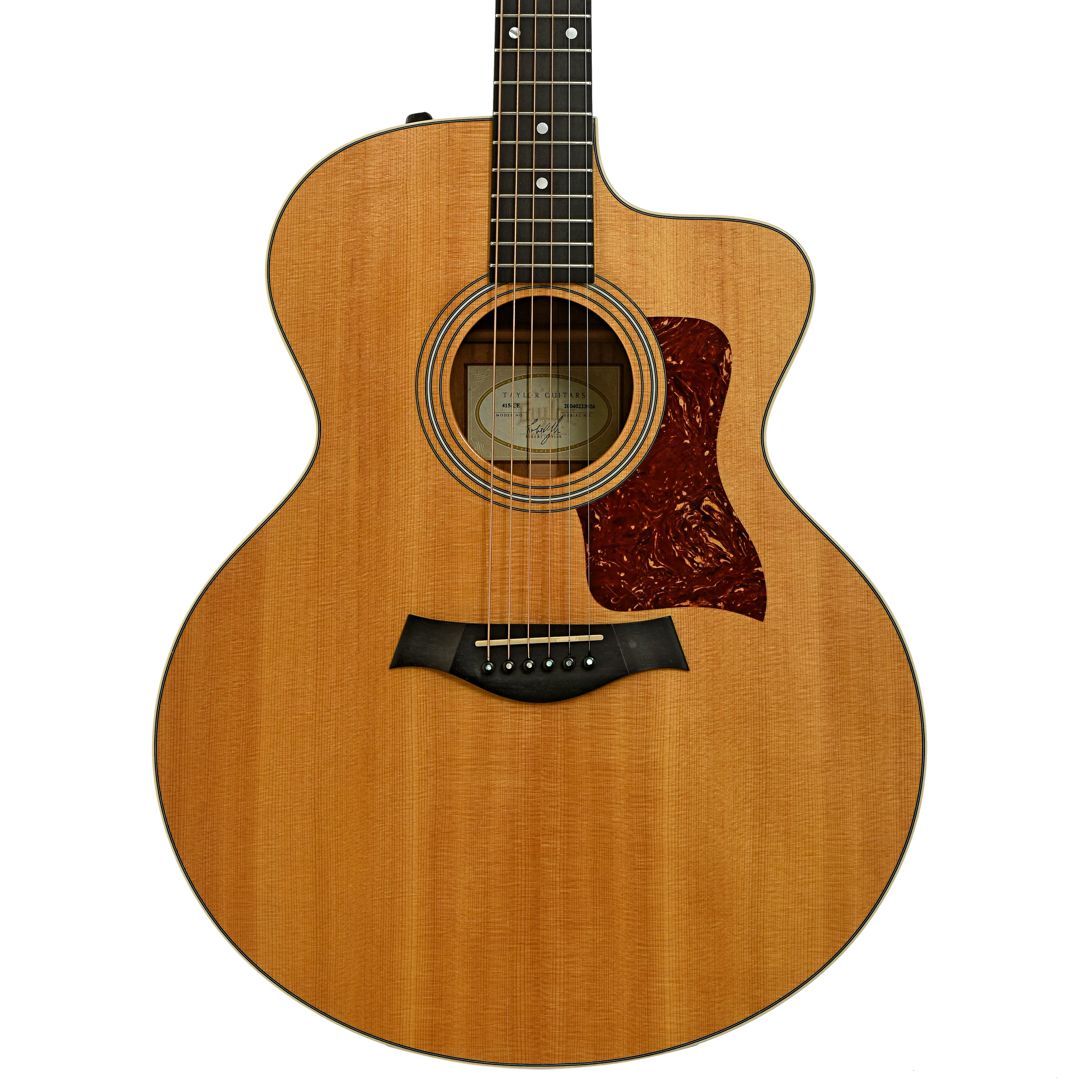 Taylor 415-CE Jumbo Acoustic-Electric Guitar (2004) - Image 2