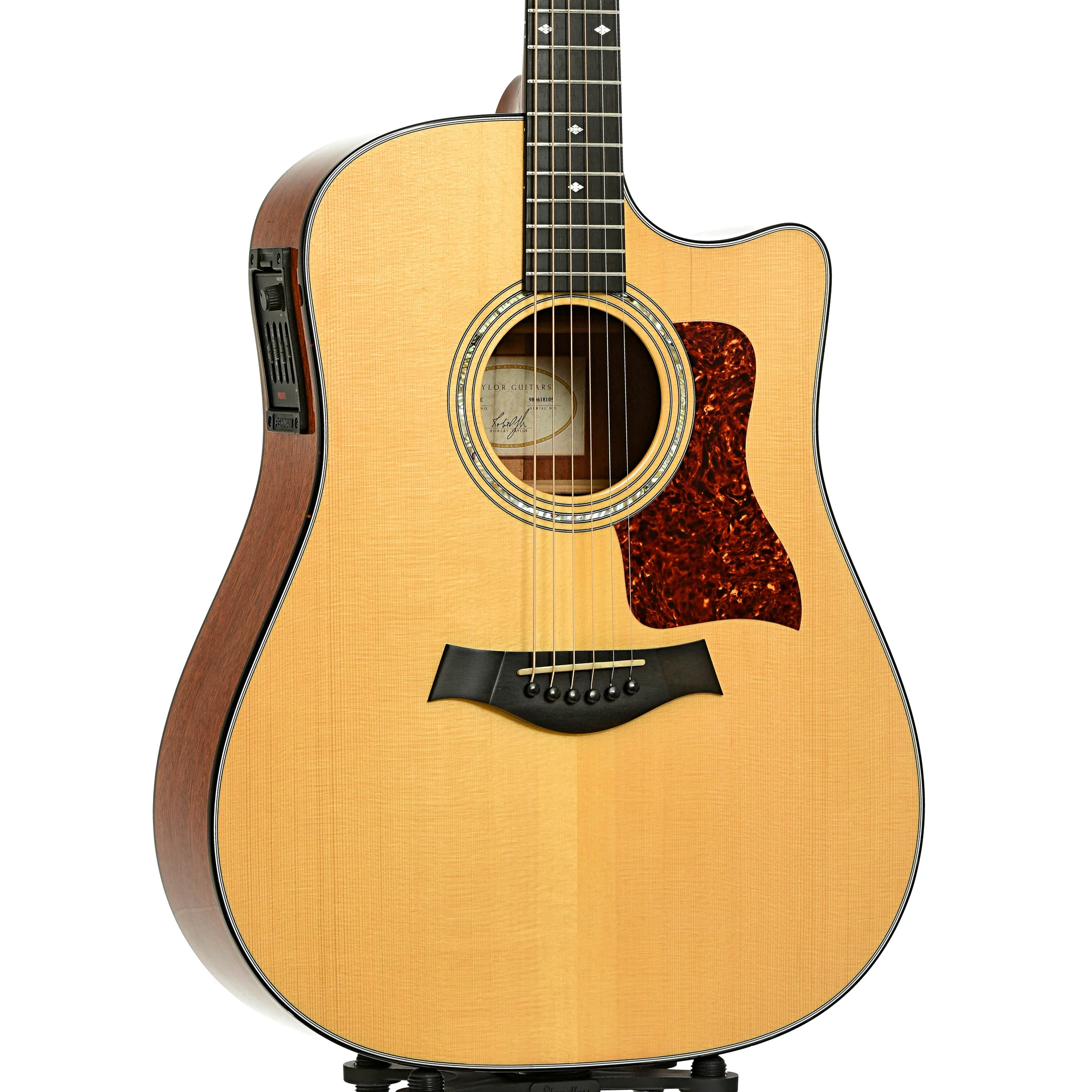 Taylor 510-CE Acoustic-Electric Guitar (1998) - Image 4