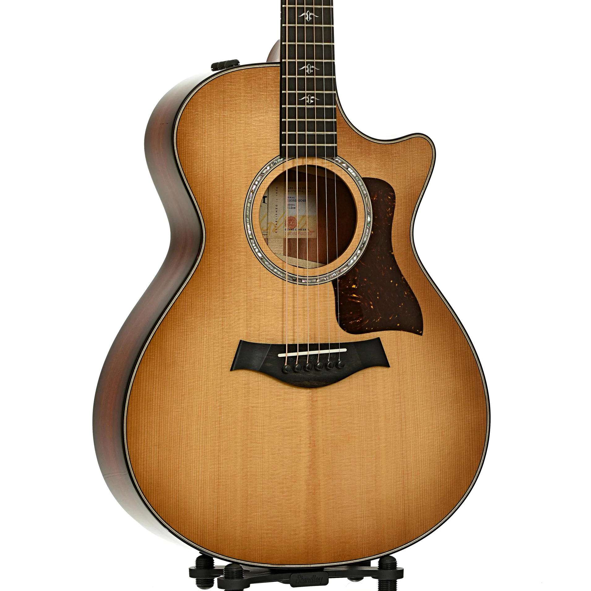 Taylor 512ce Urban Ironbark Acoustic-Electric Guitar (2022) - Image 4
