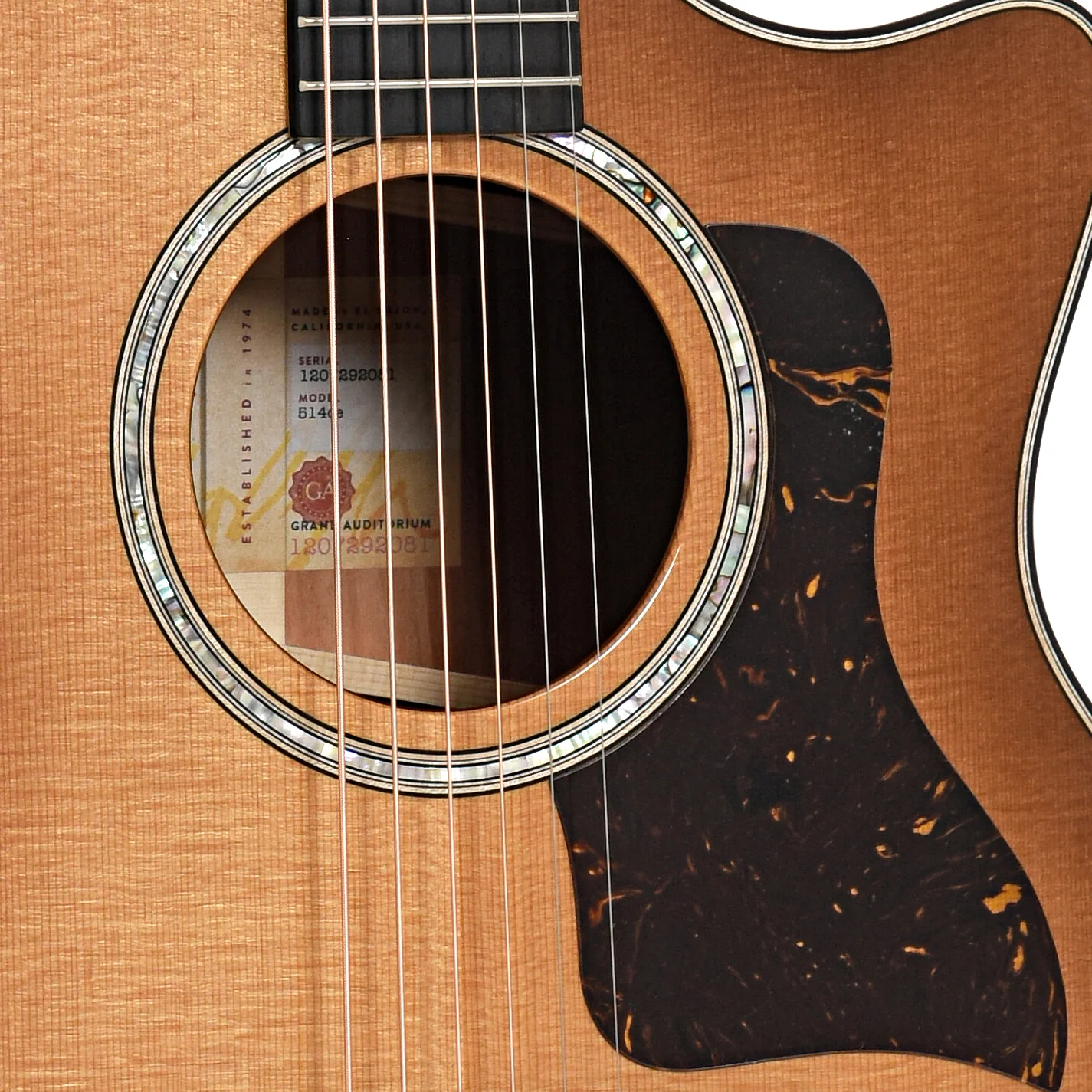 Taylor 514ce Acoustic-Electric Guitar & Case - Image 6