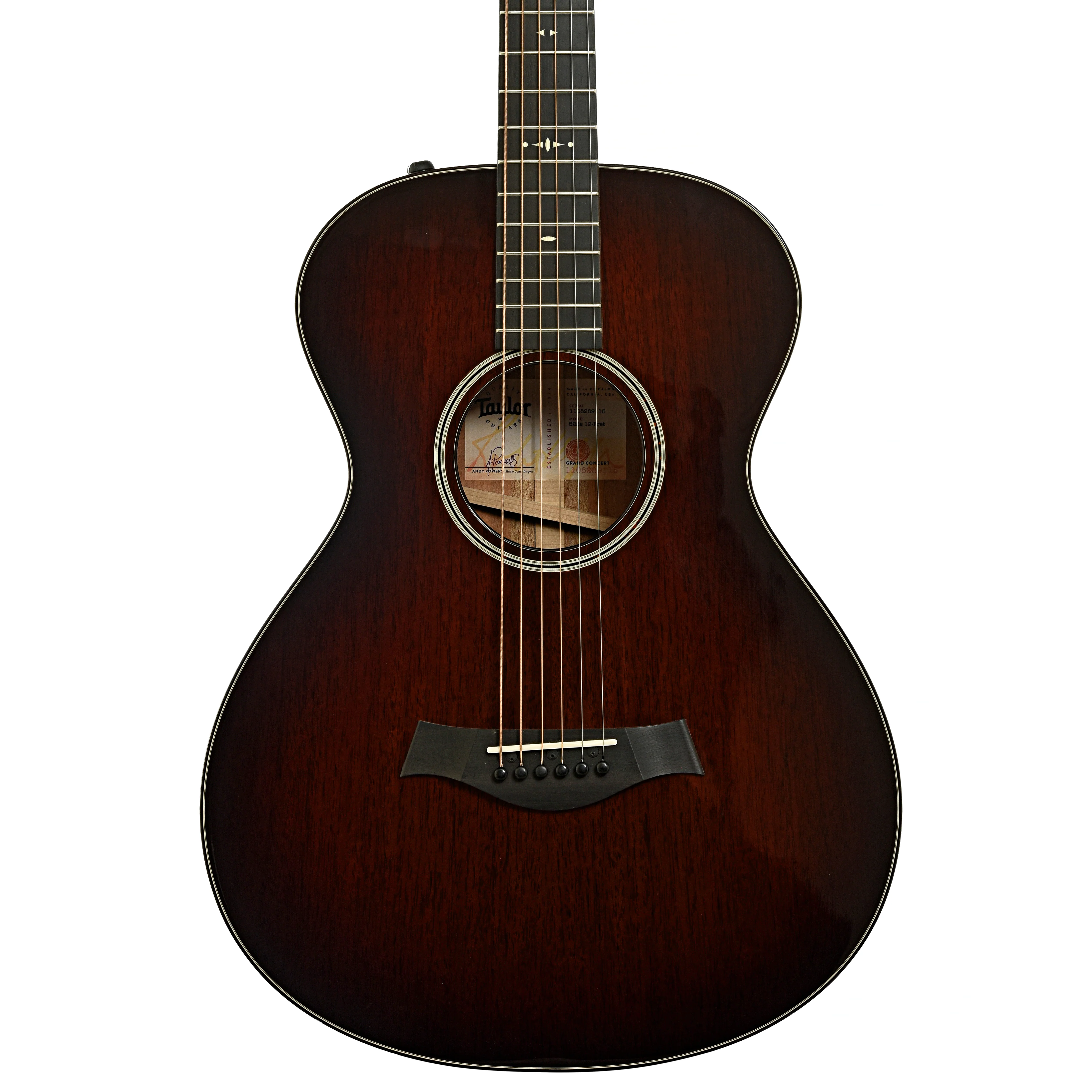 Taylor 522e 12-Fret V-Class Acoustic-Electric Guitar (2019) - Image 2