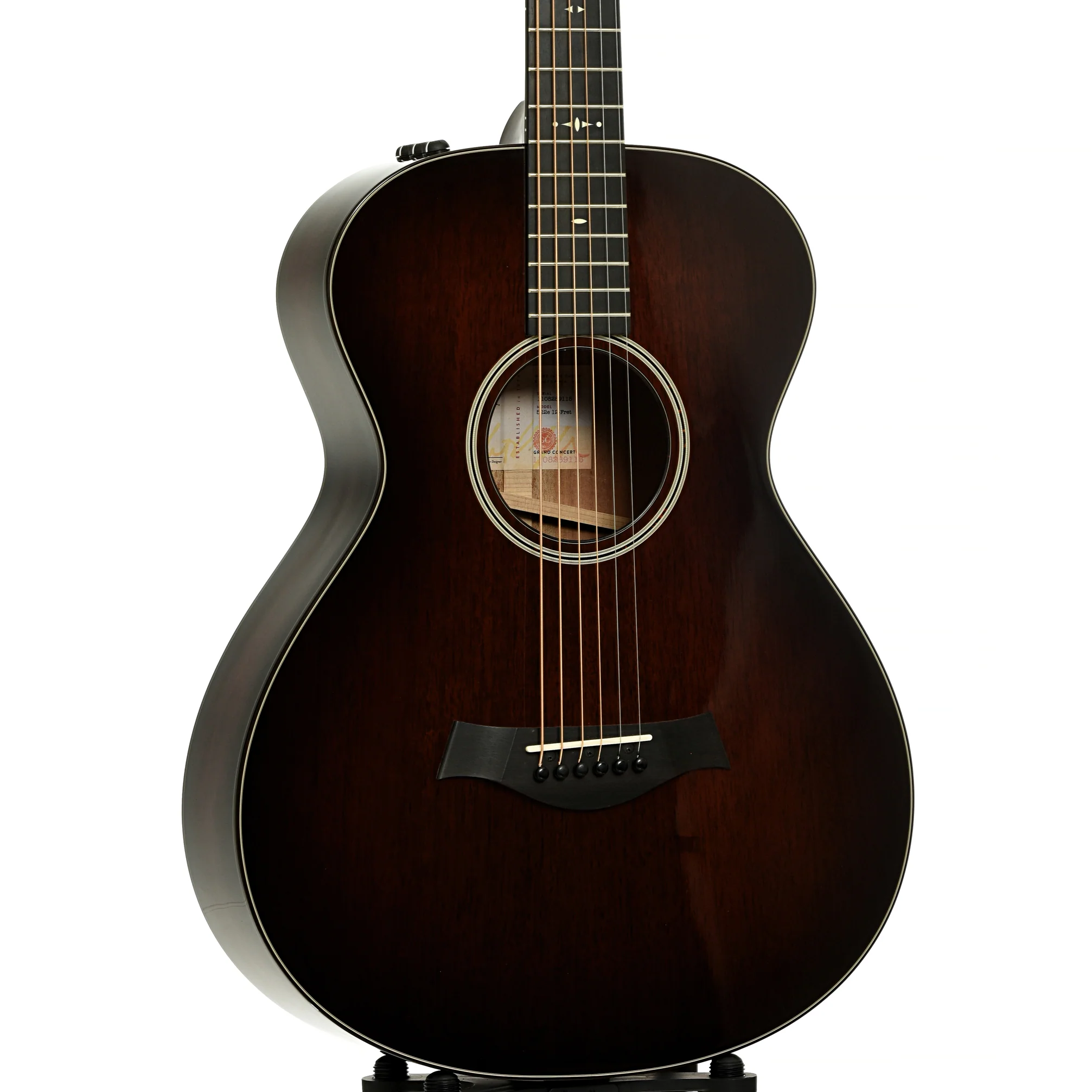 Taylor 522e 12-Fret V-Class Acoustic-Electric Guitar (2019) - Image 4