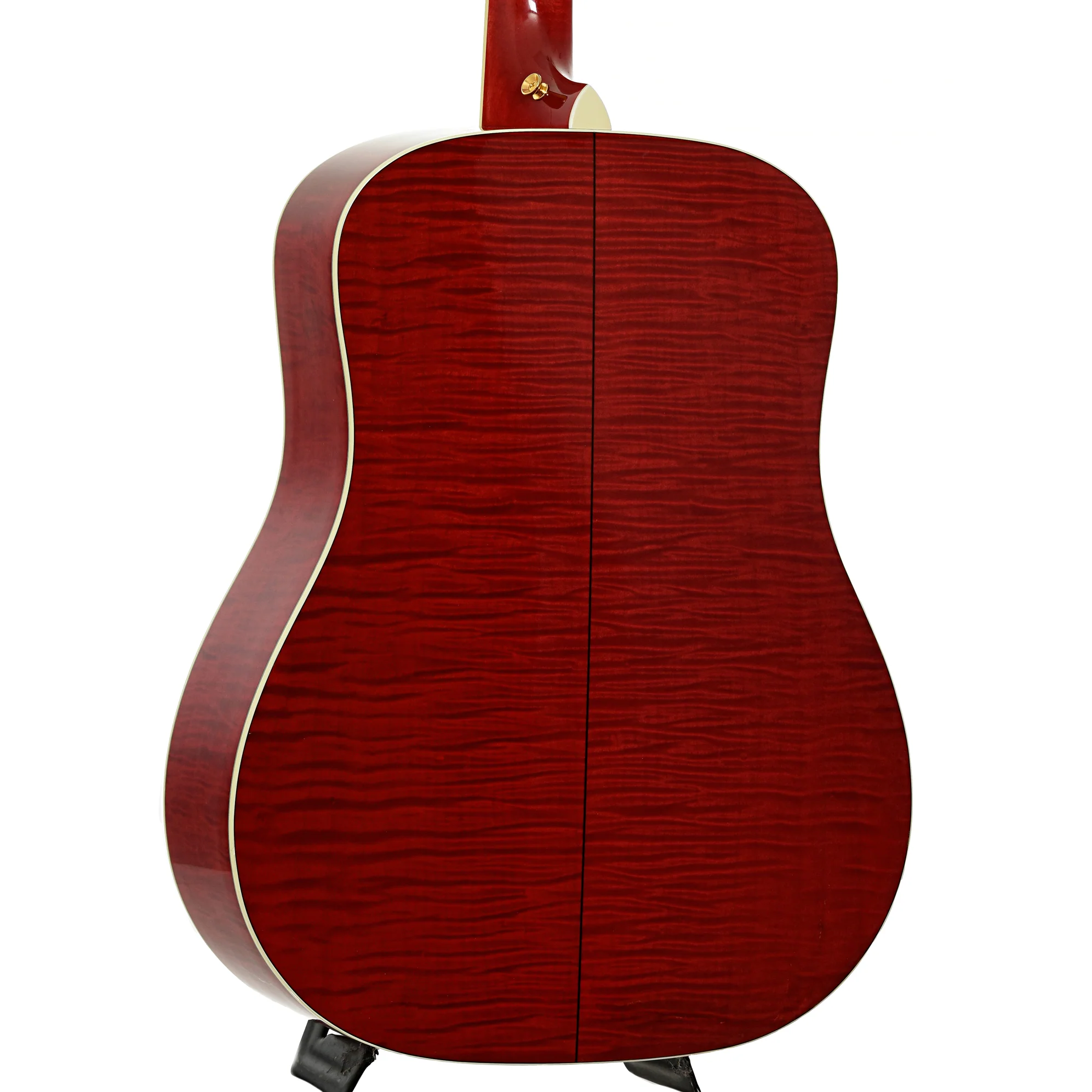Taylor 610 Transparent Red Acoustic Guitar (1997) - Image 11