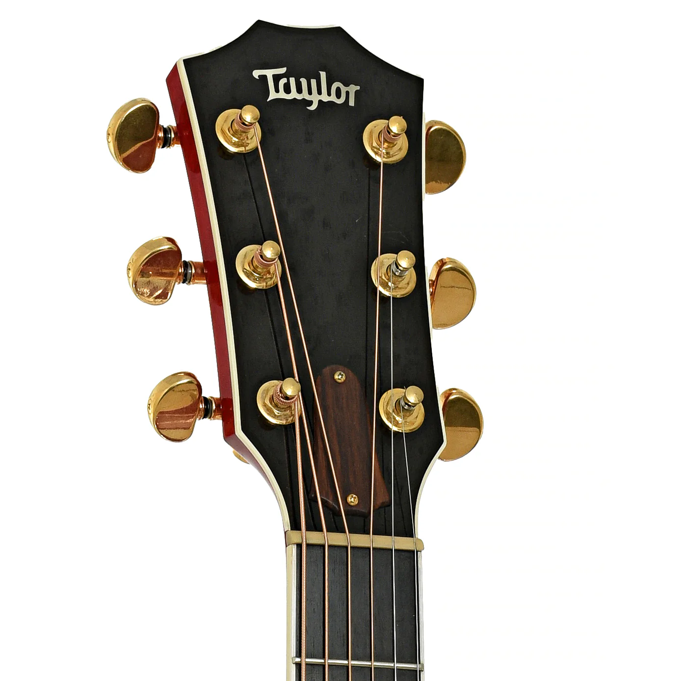Taylor 610 Transparent Red Acoustic Guitar (1997) - Image 8