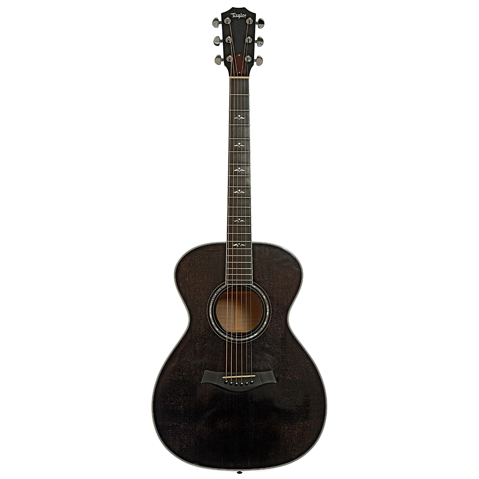 Taylor 612 Tranparent Black Acoustic Guitar (1992) - Image 14