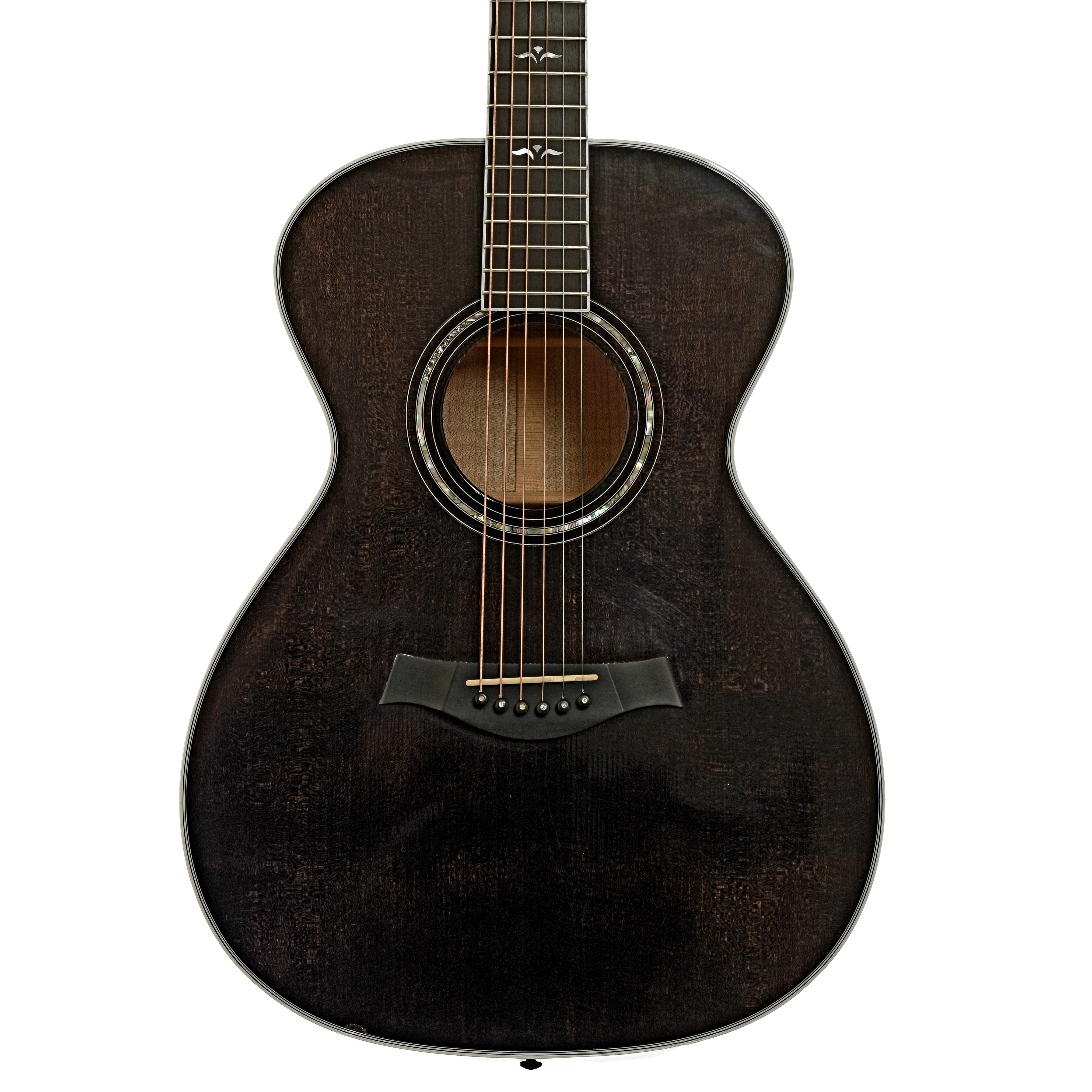 Taylor 612 Tranparent Black Acoustic Guitar (1992) - Image 2