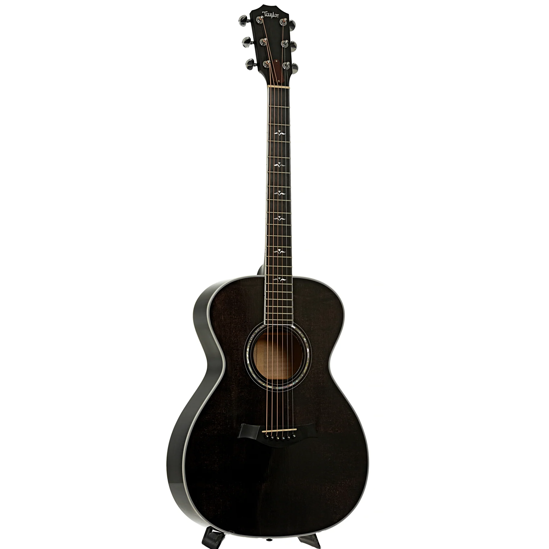 Taylor 612 Tranparent Black Acoustic Guitar (1992) - Image 3