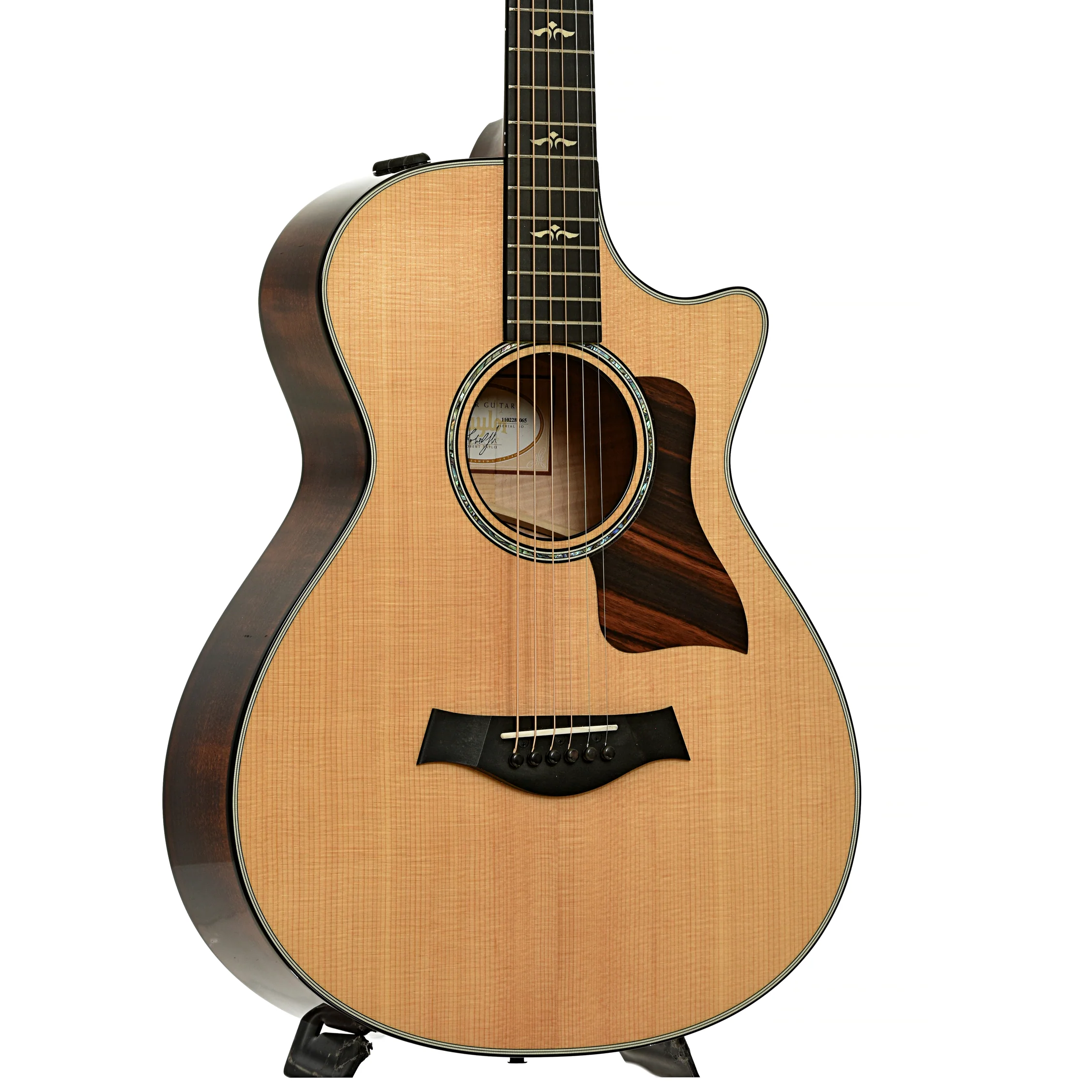 Taylor 612ce 12-Fret Acoustic-Electric Guitar (2017) - Image 4