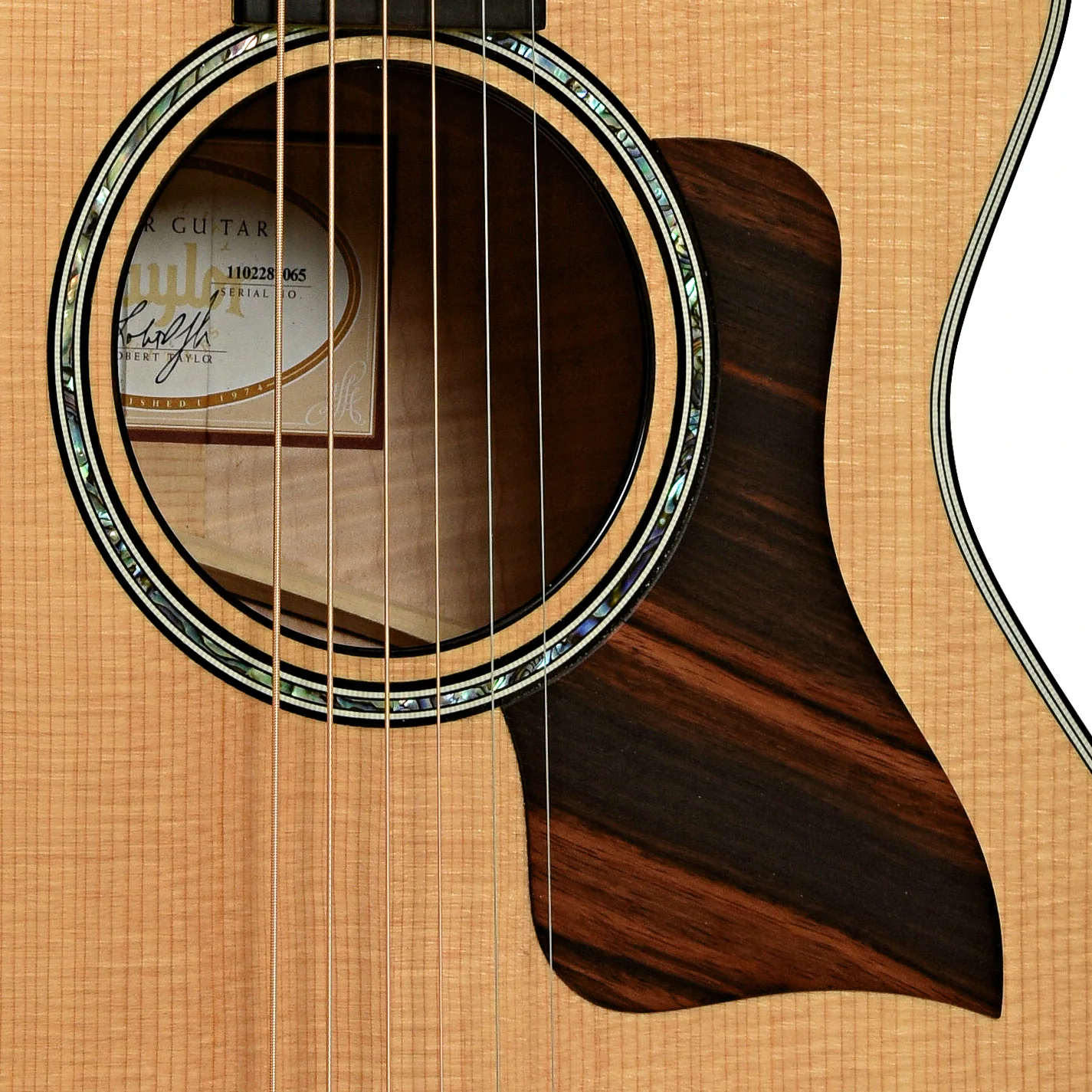 Taylor 612ce 12-Fret Acoustic-Electric Guitar (2017) - Image 6