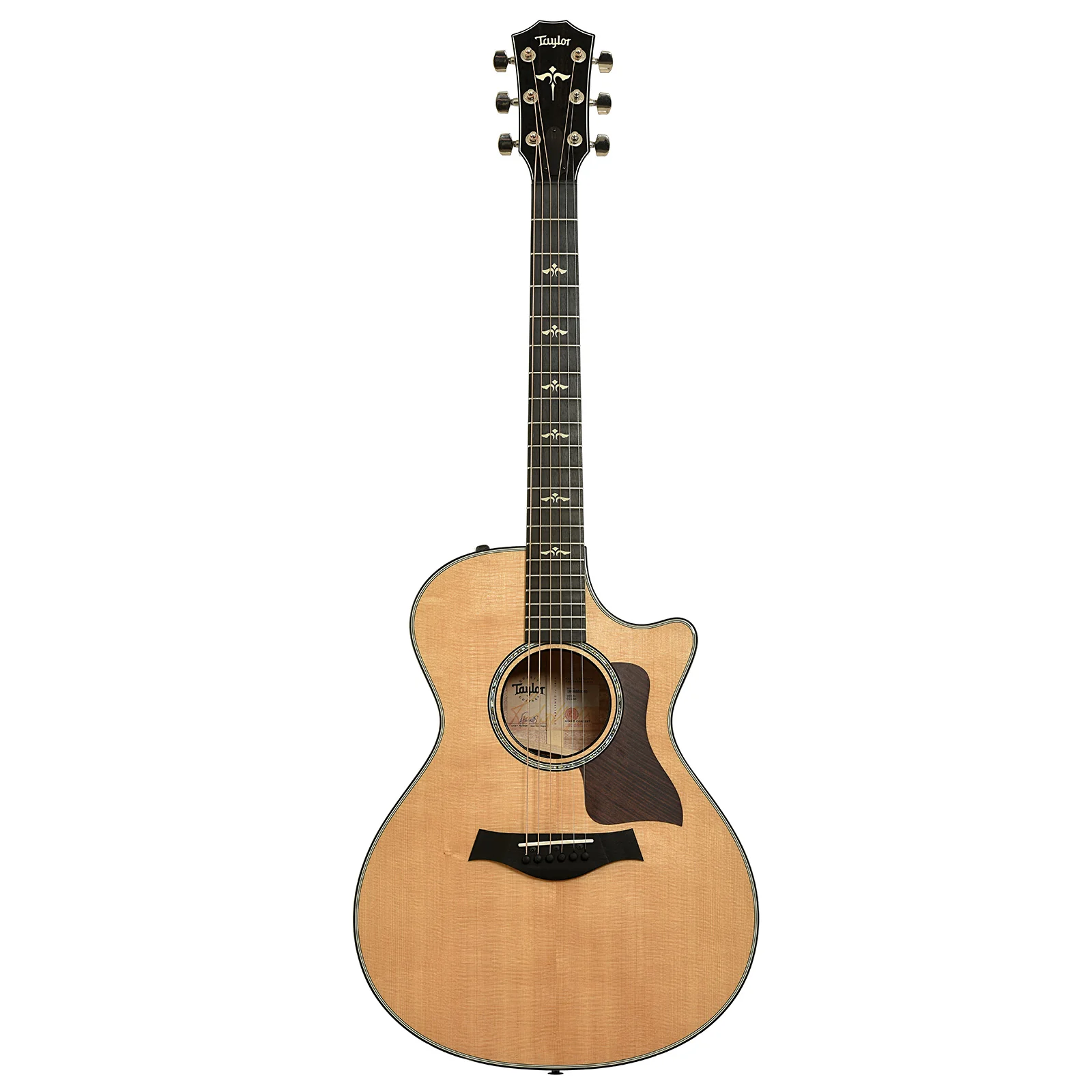 Taylor 612ce V-Class Acoustic-Electric Guitar (2023) - Image 14