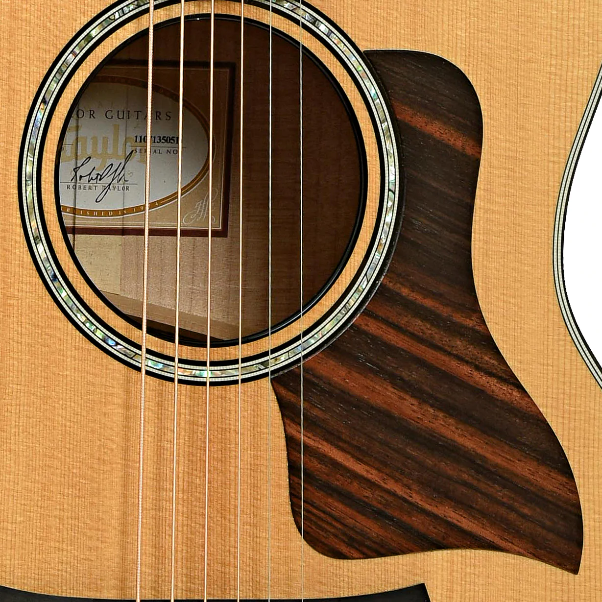 Taylor 614ce Grand Auditorium Acoustic-Electric Guitar (2015) - Image 6