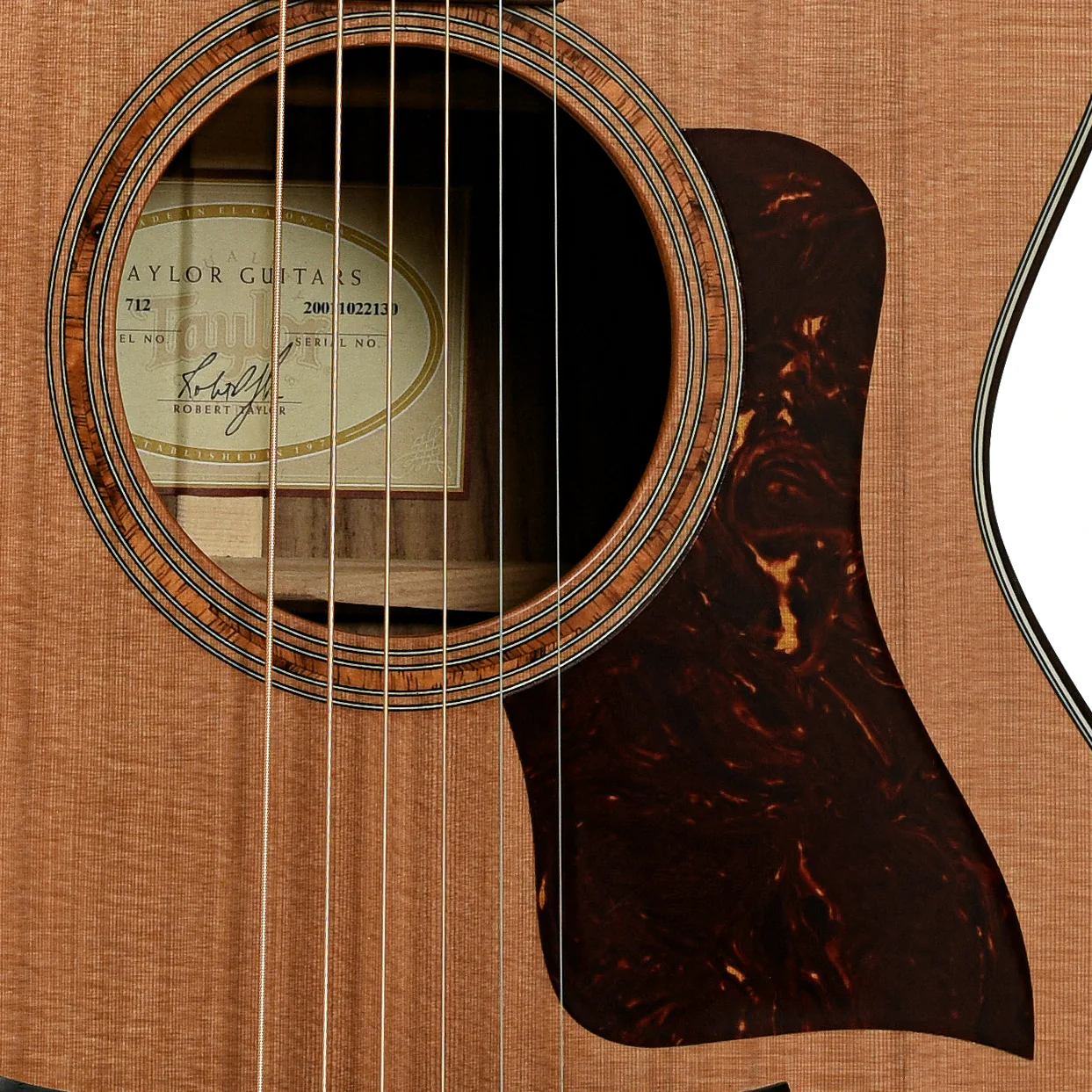 Taylor 712 Acoustic Guitar (2001) - Image 6