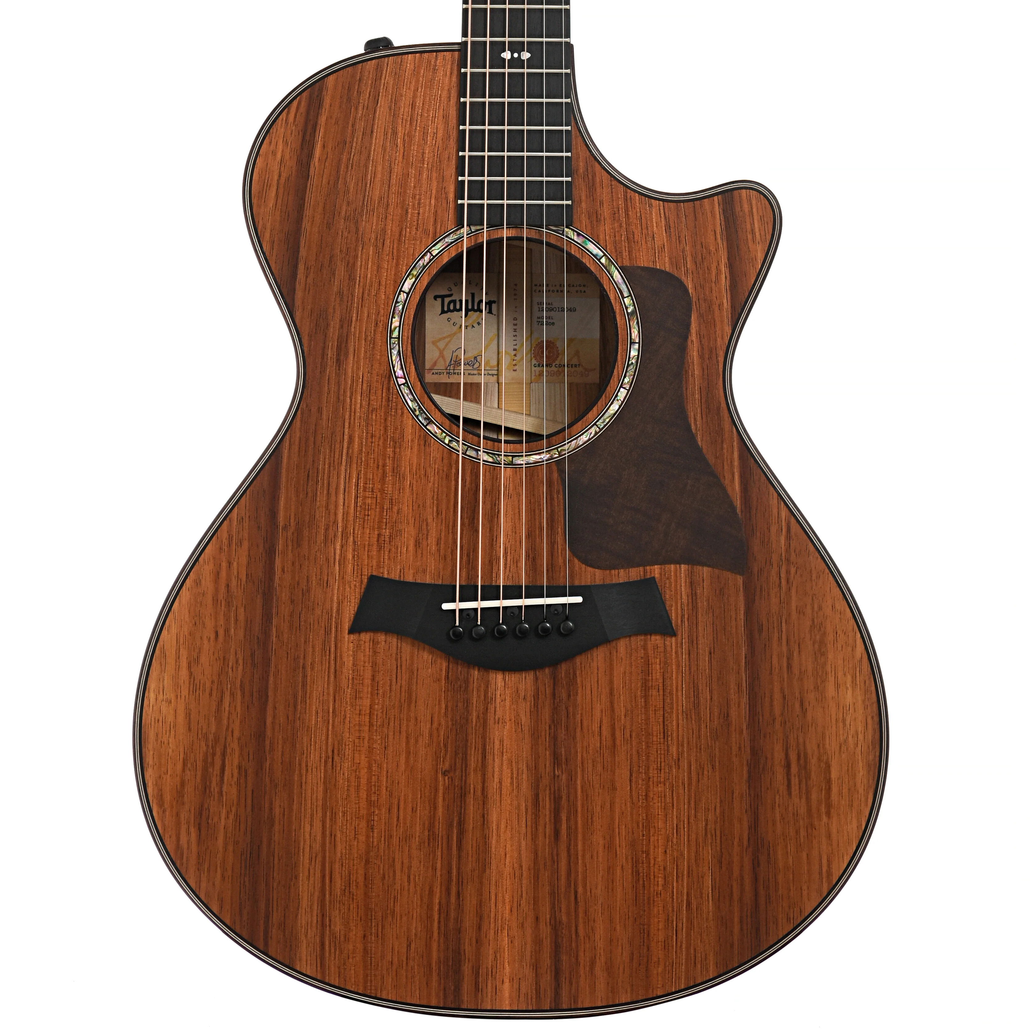 Taylor 722ce Acoustic-Electric Guitar & Case - Image 3