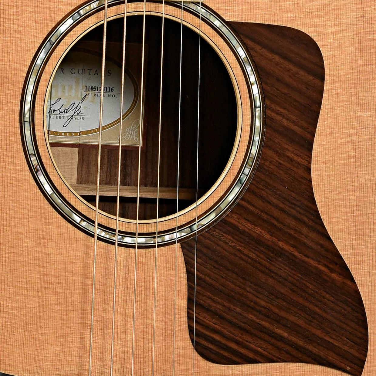 Taylor 818e Grand Orchestra Acoustic-Electric Guitar (2014) - Image 6