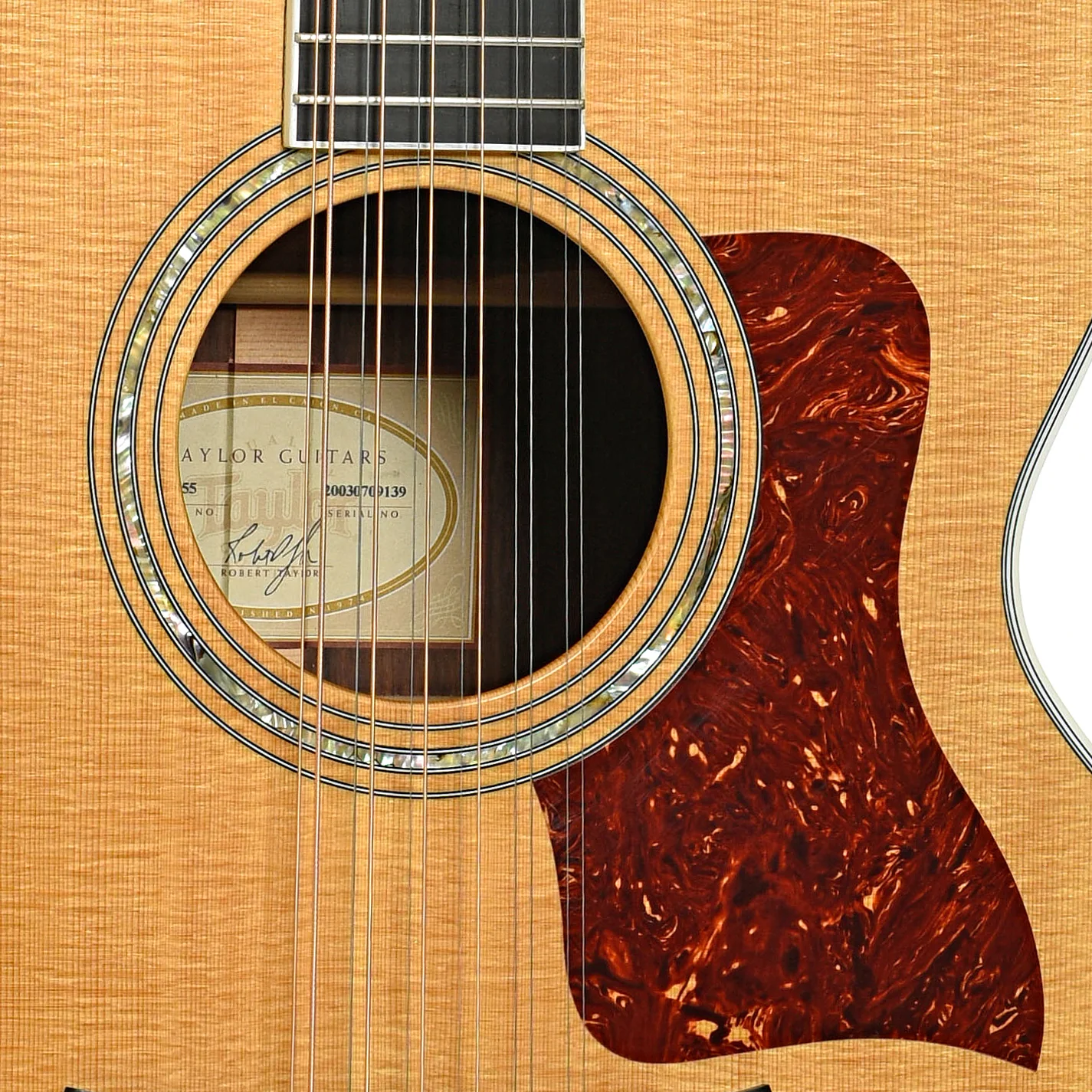Taylor 855 12-String Acoustic Guitar (2003) - Image 6
