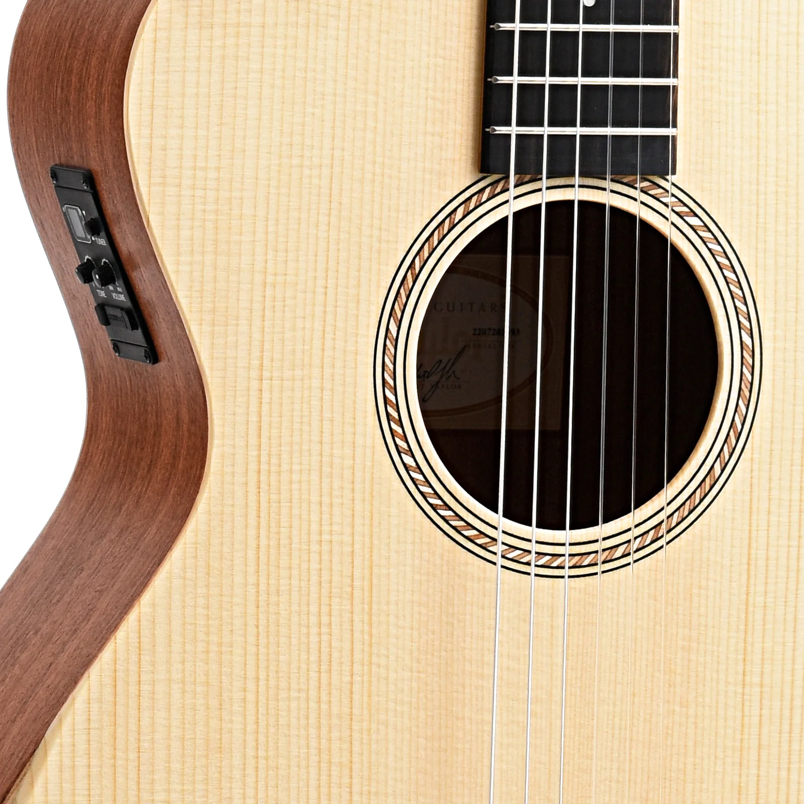 Taylor Academy 12e-N Nylon String Acoustic-Electric Guitar & Gigbag - Image 6