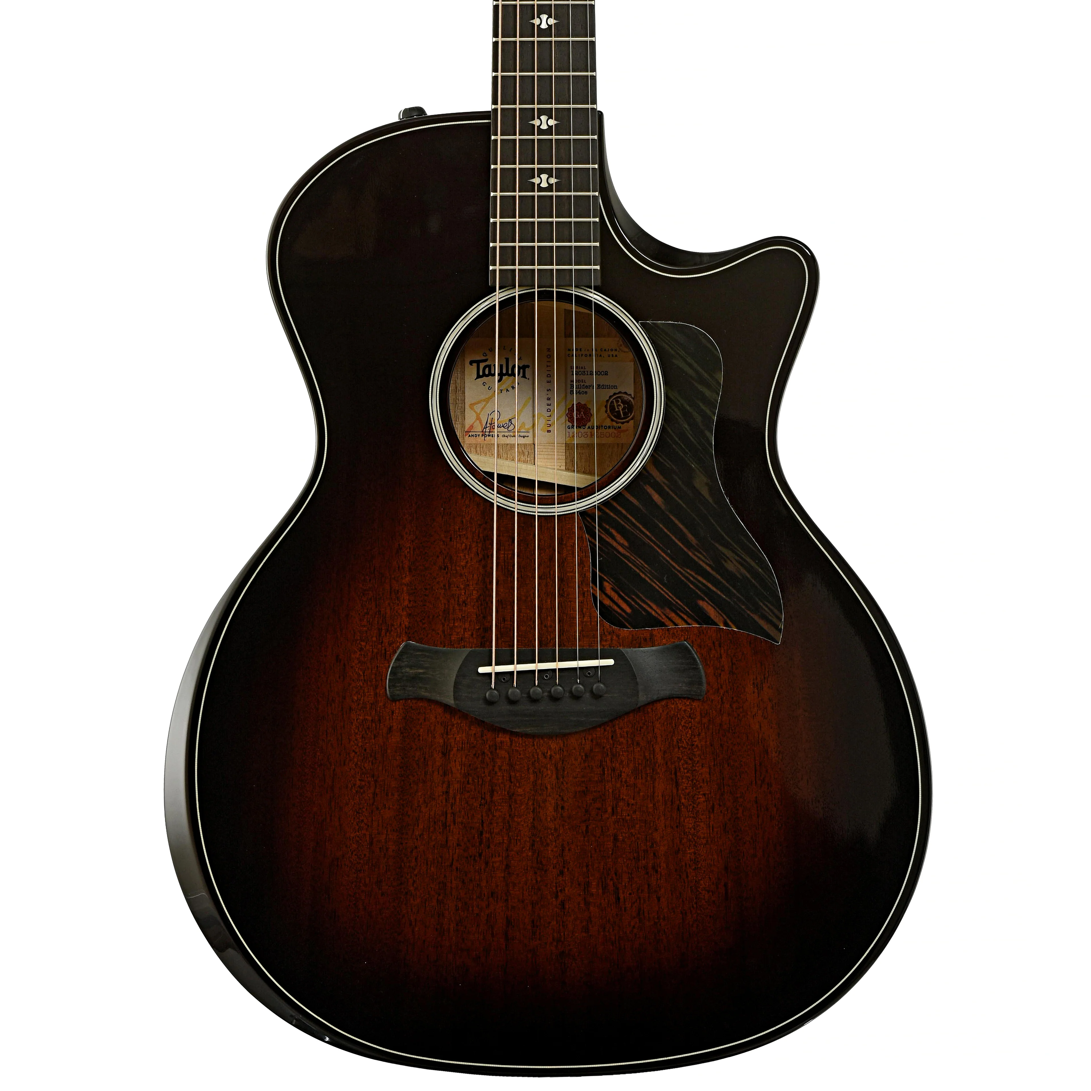 Taylor Builder's Edition 524ce Acoustic-Electric Guitar & Case - Image 2