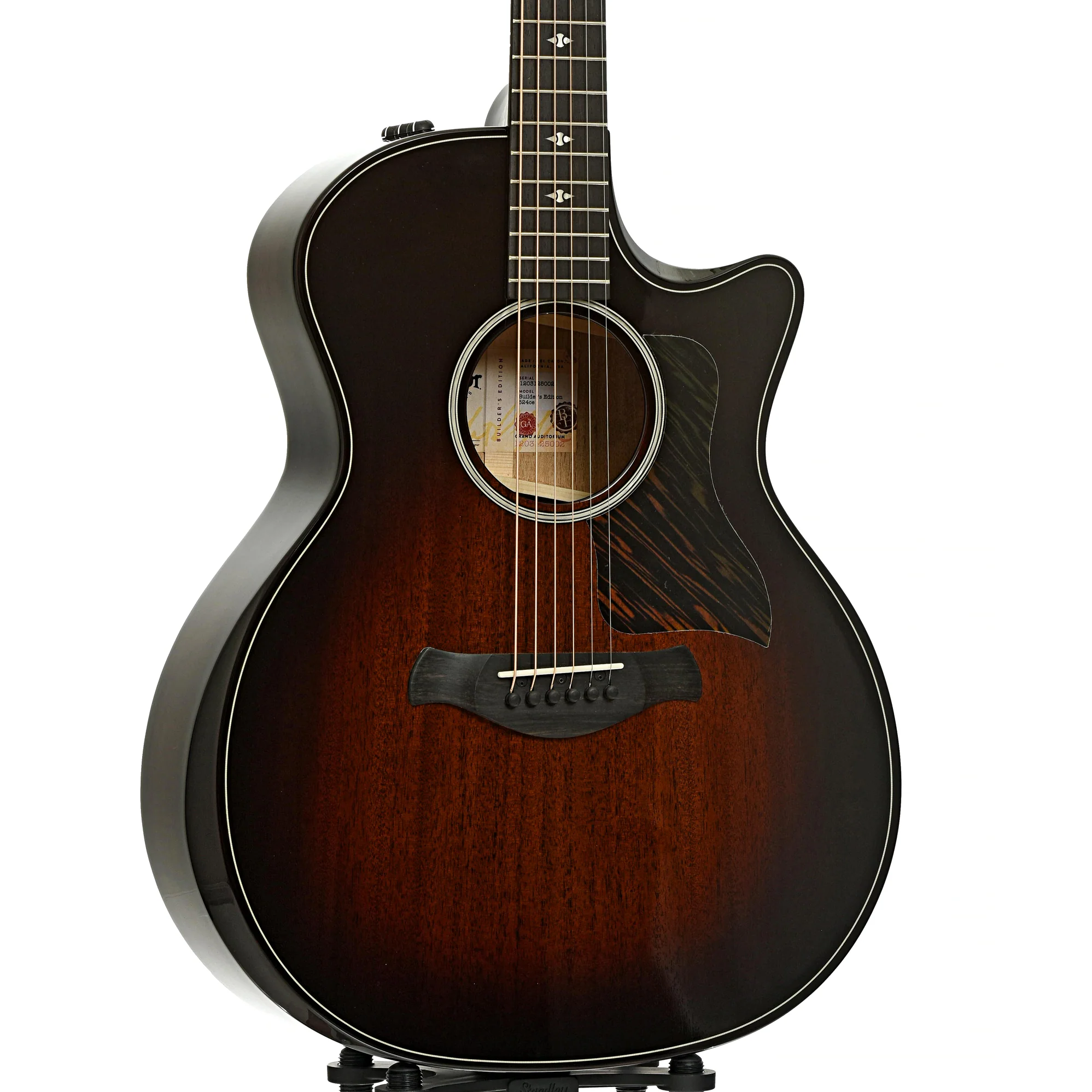 Taylor Builder's Edition 524ce Acoustic-Electric Guitar & Case - Image 4
