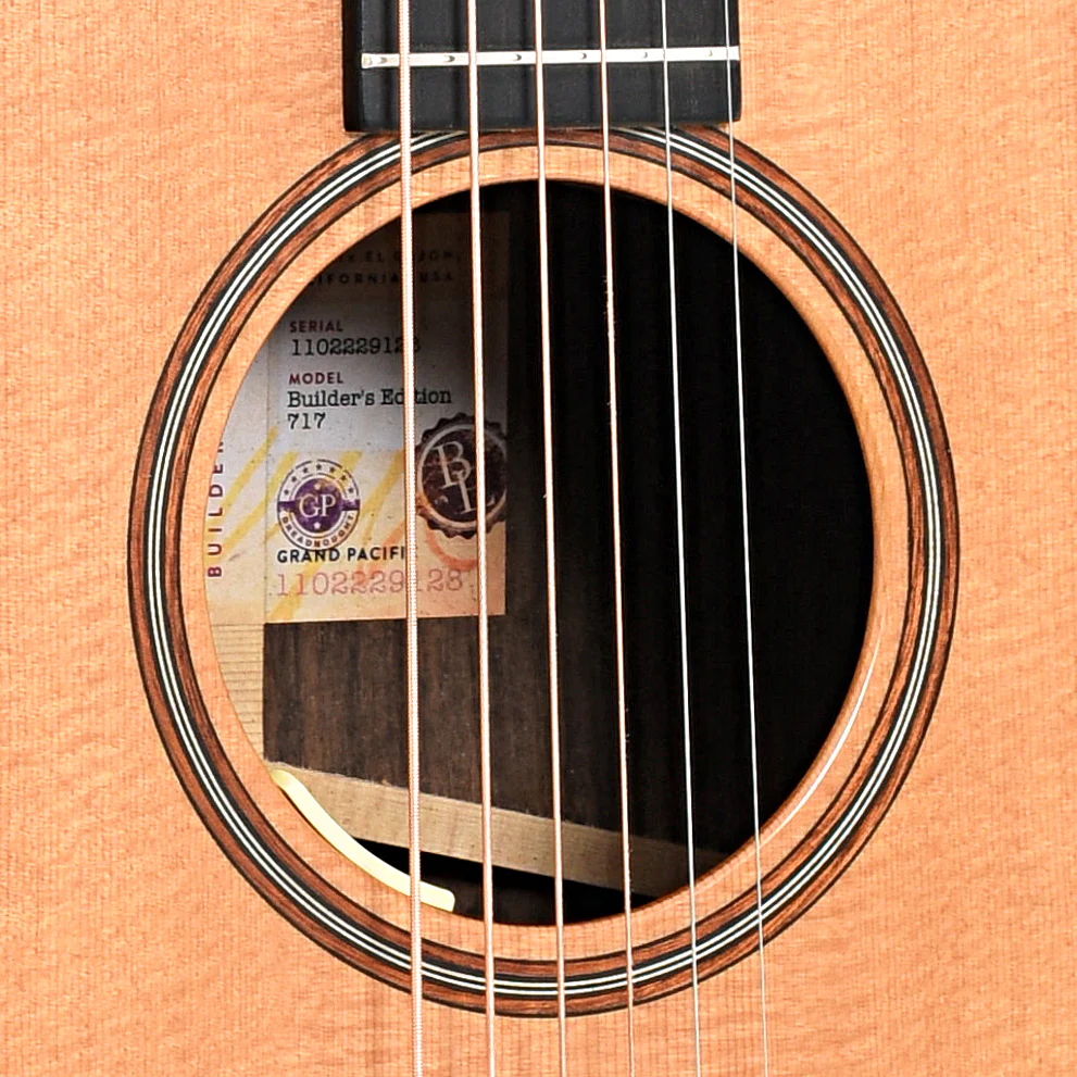 Taylor Builder's Edition 717 Acoustic Guitar (2019) - Image 6