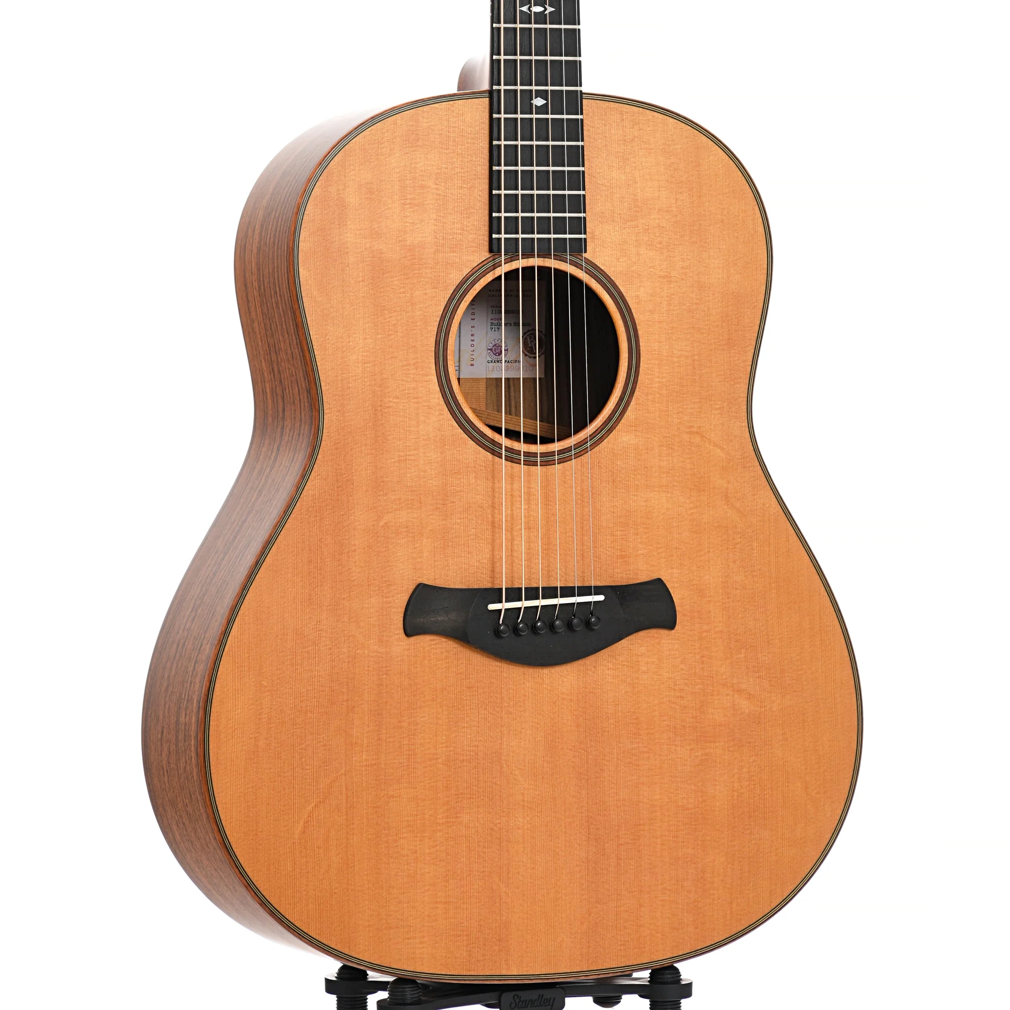 Taylor Builder's Edition 717 V-Class Acoustic Guitar (2019) - Image 3