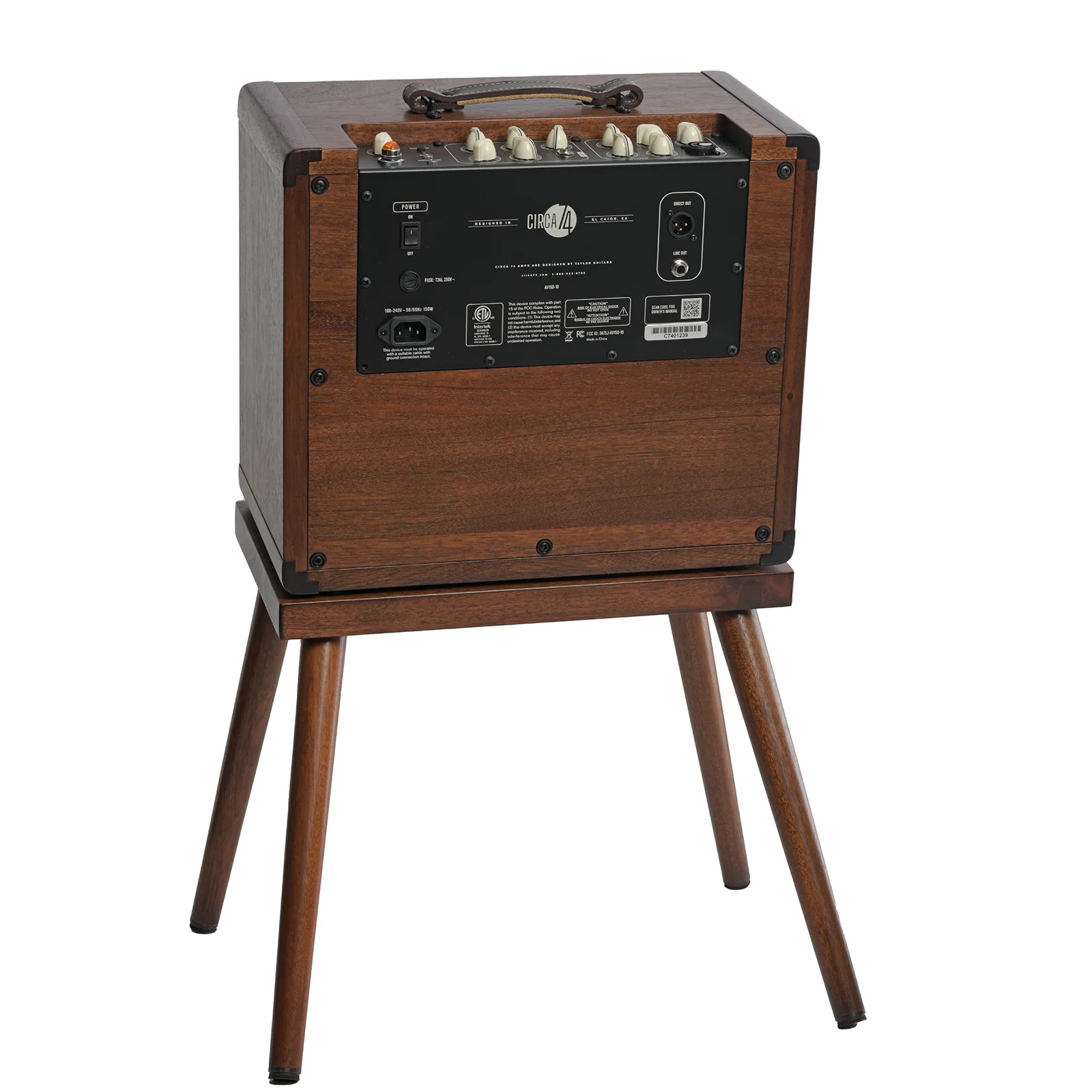Taylor Circa 74 Acoustic Guitar/Vocal Amplifier & Stand - Image 4