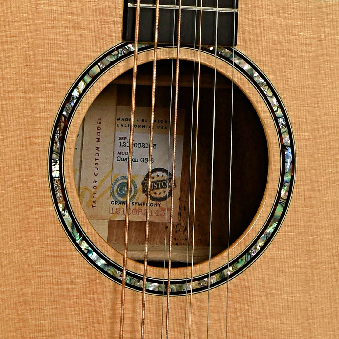 Taylor Custom GS-8 BTO Grand Symphony Baritone Guitar (2022) - Image 6