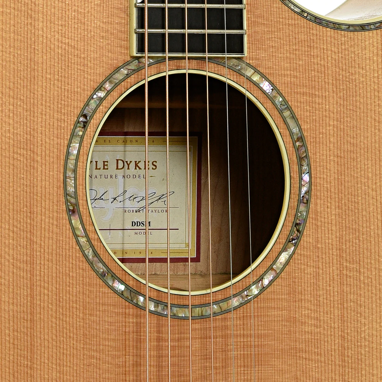 Taylor DDSM Doyle Dykes Signature Model  Guitar (2006) - Image 6